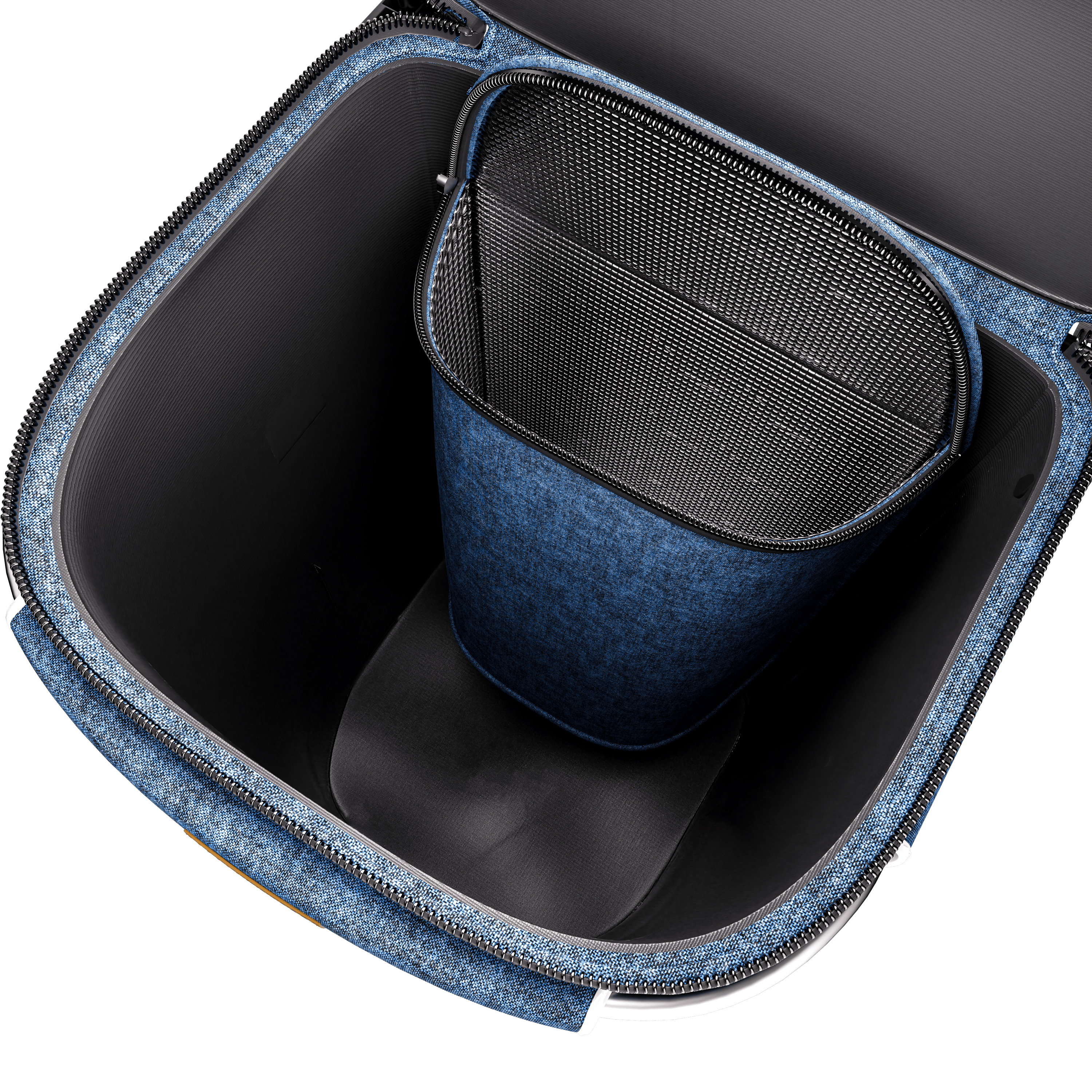 Boodschappentrolley\u00202in1\u0020Blauw Boodschappentrolley\u00202in1\u0020Blauw