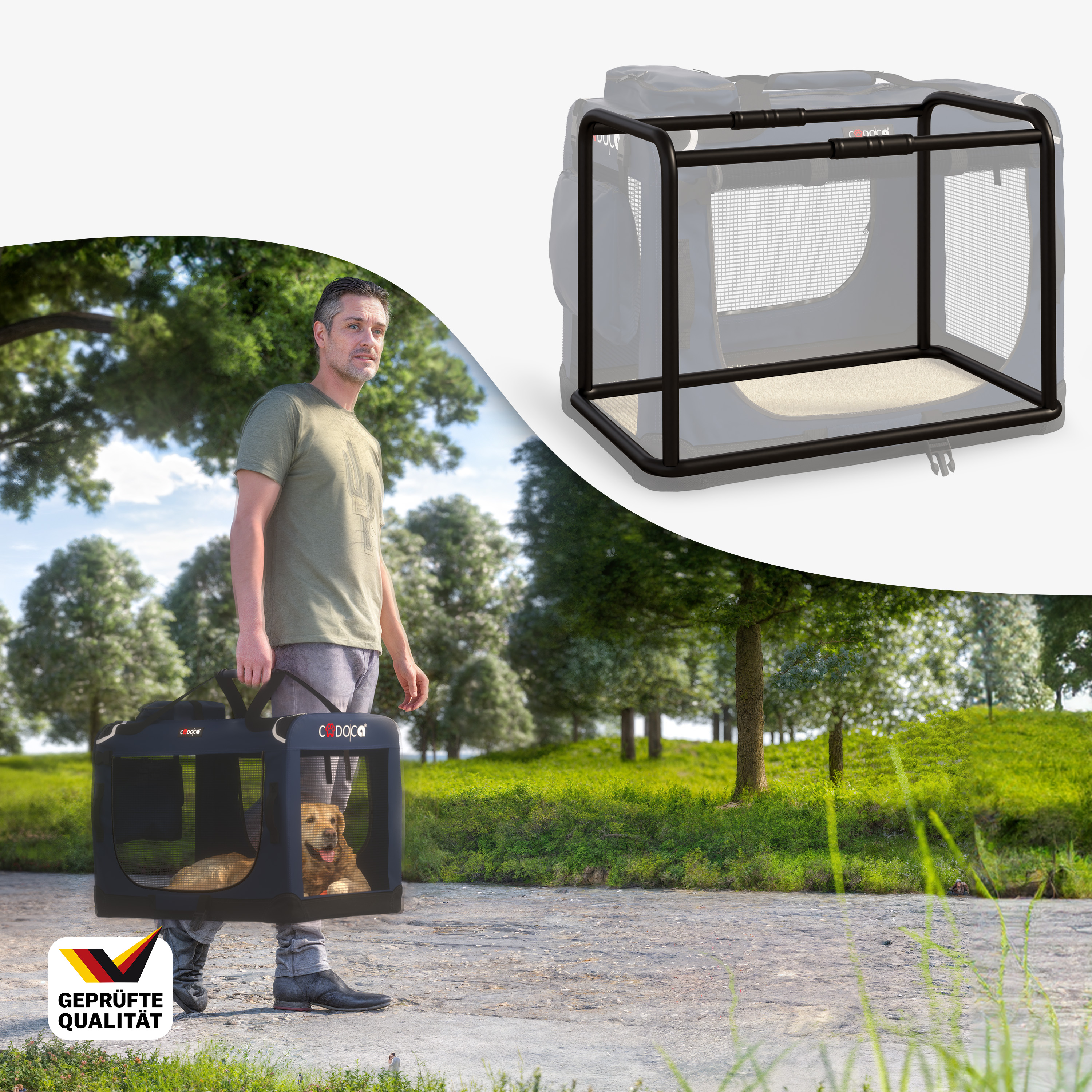 Hondentransportbox\u0020Blauw\u0020L\u002070x52x50cm Hondentransportbox\u0020Blauw\u0020L\u002070x52x50cm