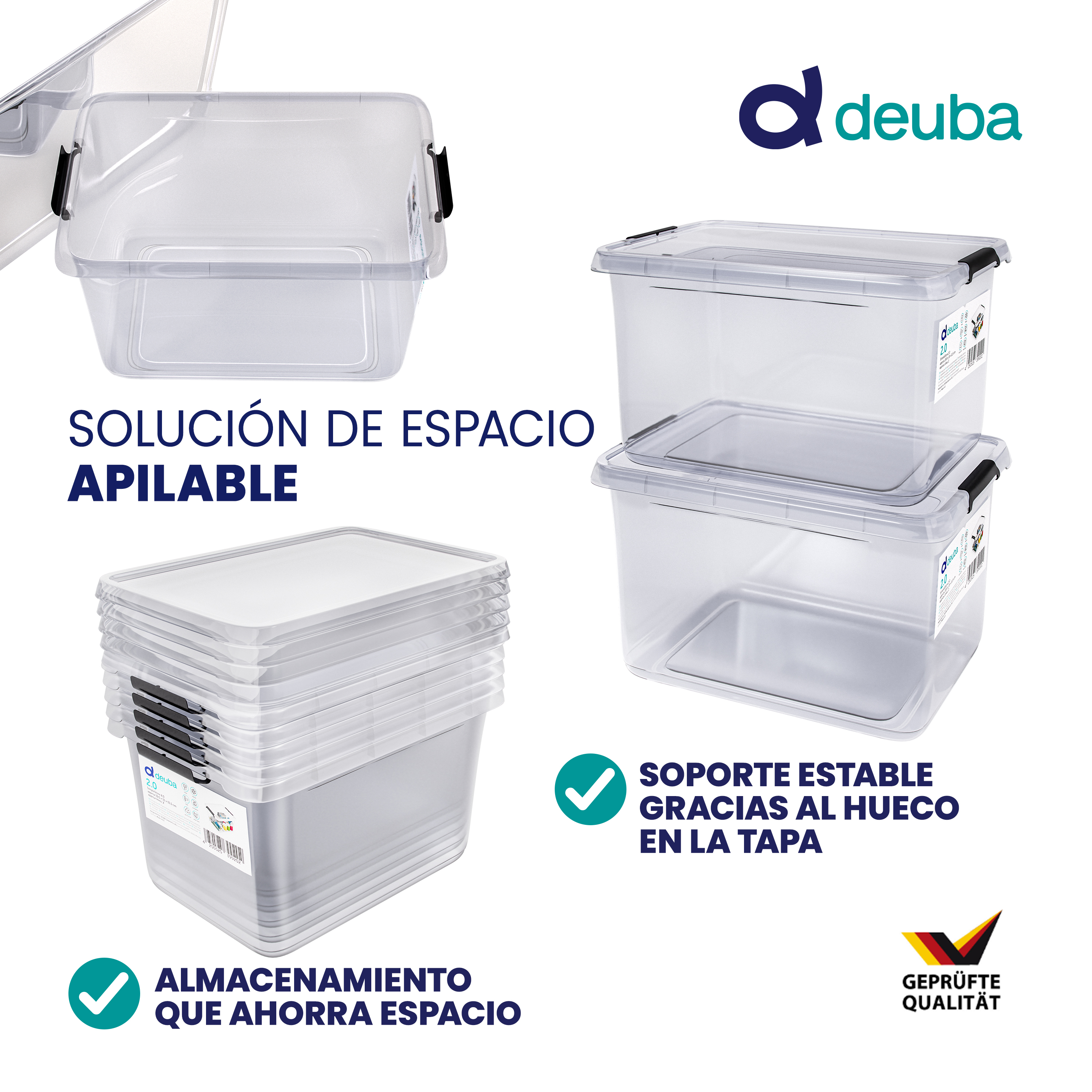 Opbergbox\u0020Transparant\u002030x20x12cm\u00205L