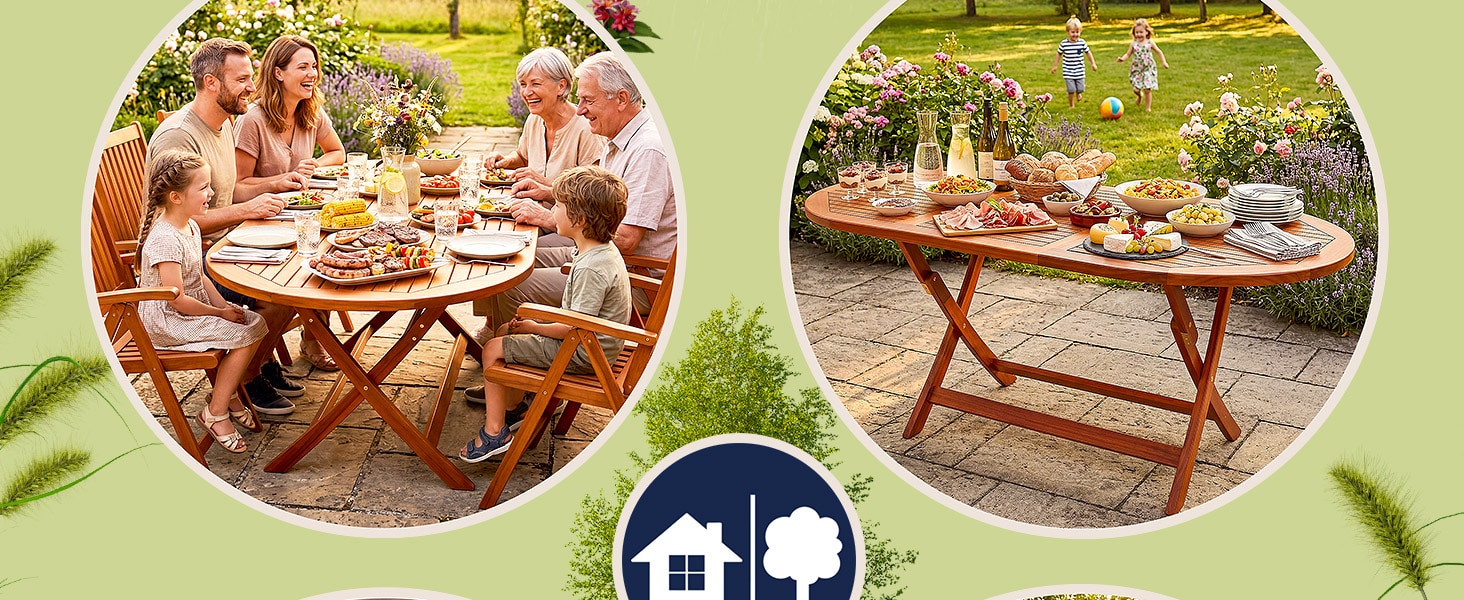 Tuintafel\u0020Alabama\u0020Acaciahout\u0020160x85x75cm\u0020FSC\u002Dgecertificeerd