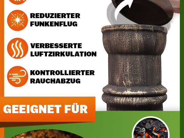 Tuinhaard\u0020Chimenea\u0020Zwart\u0020Gietijzer\u0020112cm\u0020Grillrooster Tuinhaard\u0020Chimenea\u0020Zwart\u0020Gietijzer\u0020112cm\u0020Grillrooster