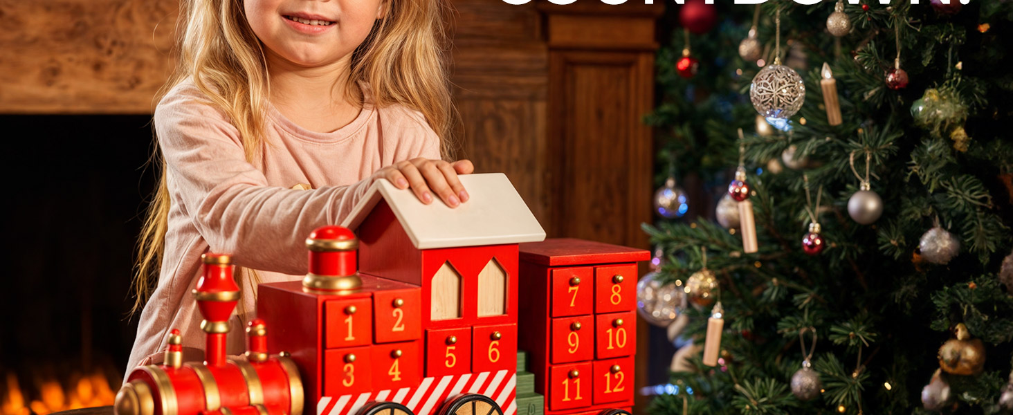 Kerst\u0020Adventkalender\u0020Trein\u0020Rood Kerst\u0020Adventkalender\u0020Trein\u0020Rood