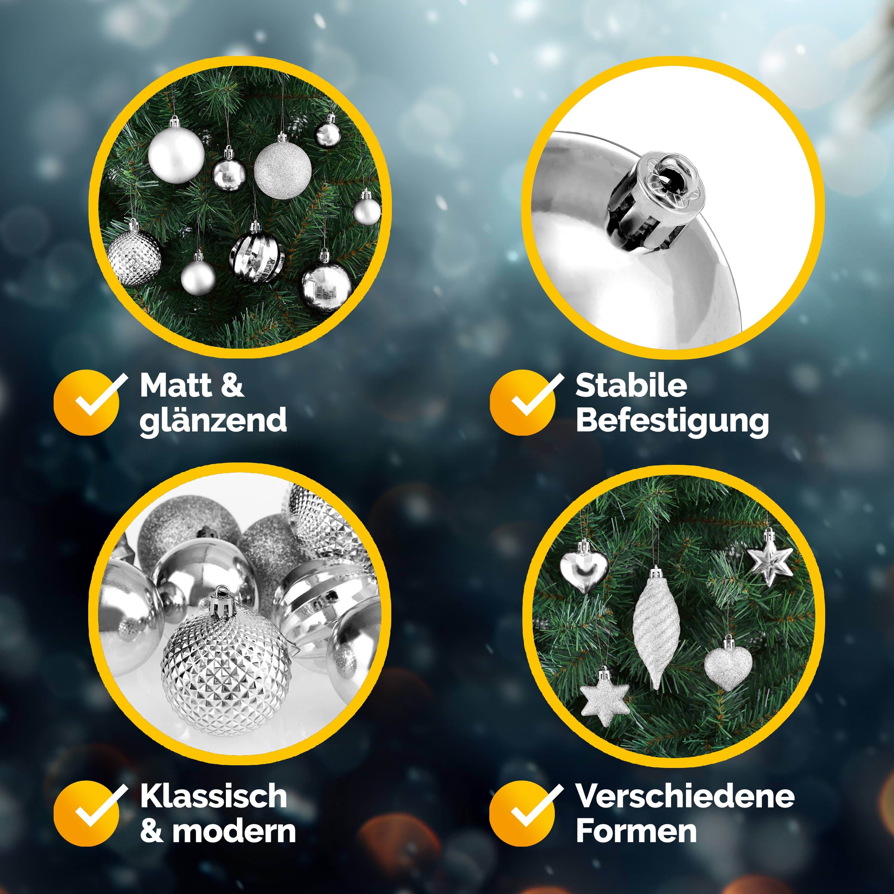 Kerstballen\u0020Zilver\u0020103\u002Ddelig Kerstballen\u0020Zilver\u0020103\u002Ddelig