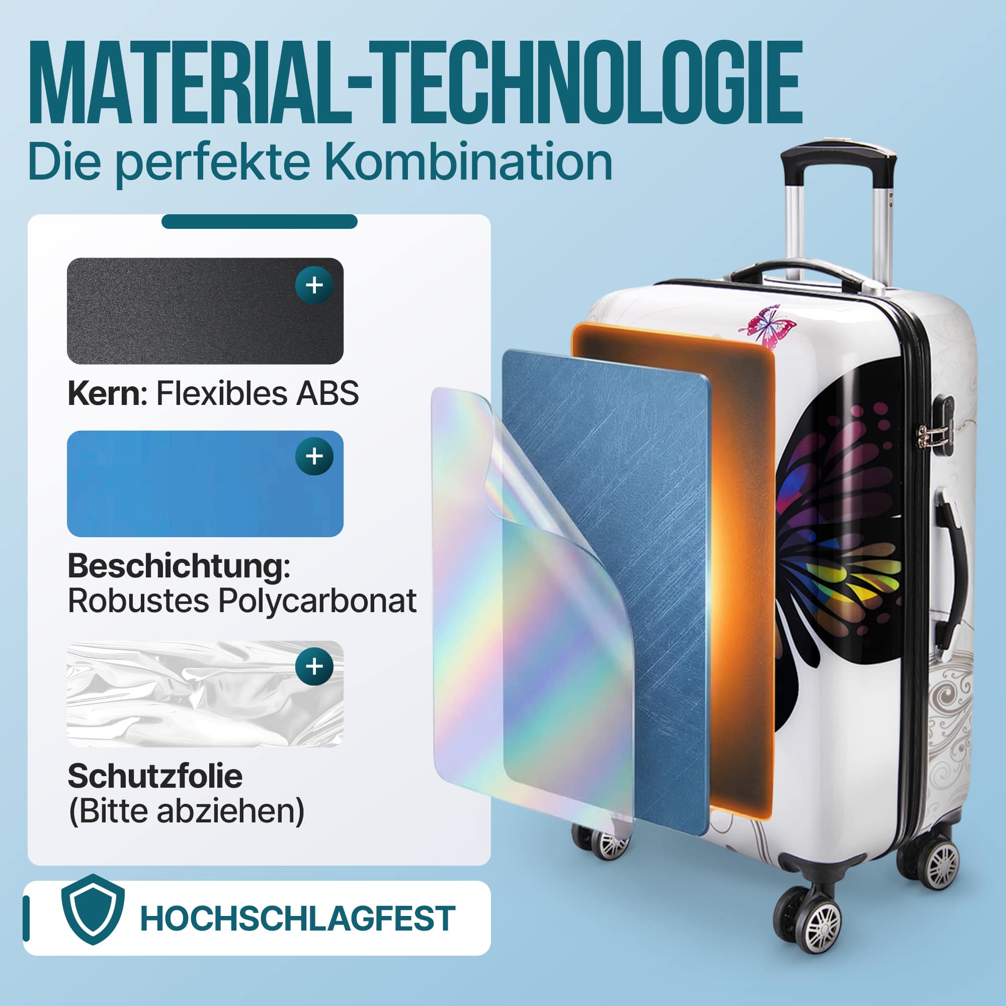 Reiskoffer\u0020Butterfly\u0020M\u0020polycarbonaat\u002042l\u002056x37x23cm Reiskoffer\u0020Butterfly\u0020M\u0020polycarbonaat\u002042l\u002056x37x23cm