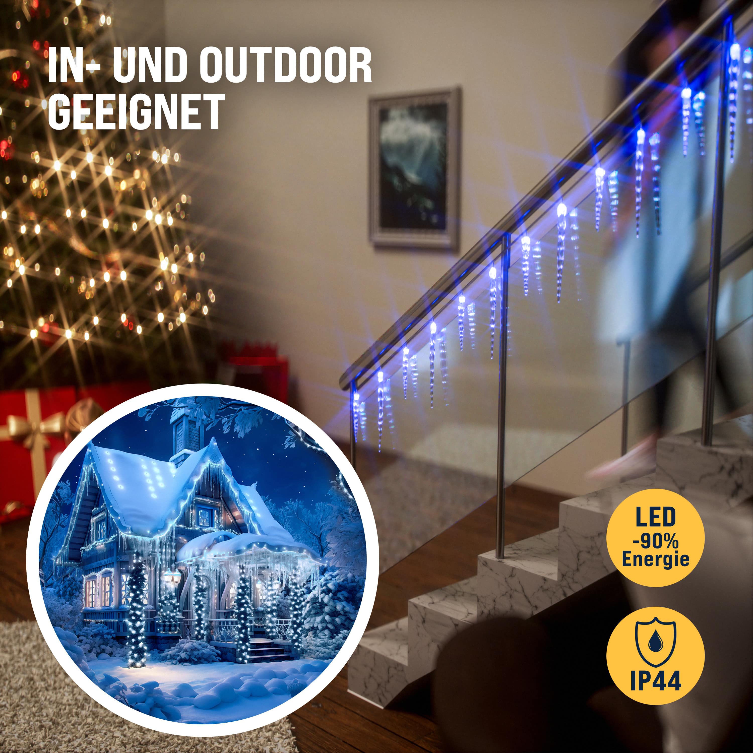 Kerstballenverlichting\u002080\u0020LED\u00B4s\u002013m