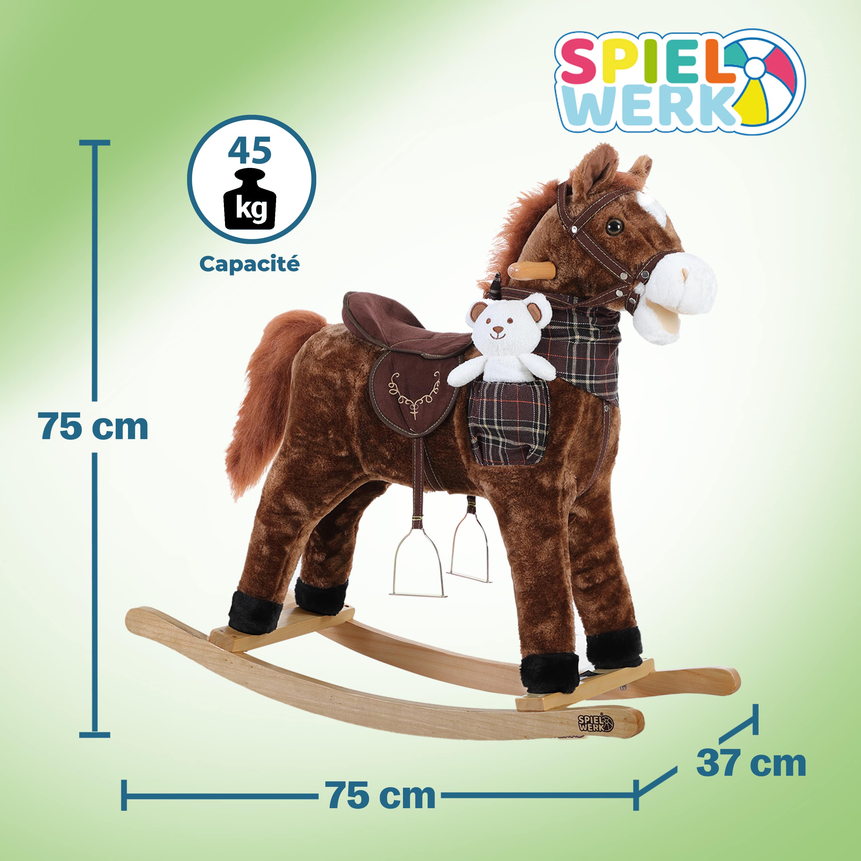 Schommeldier\u0020Paard\u0020Bruin\u0020met\u0020Geluid Schommeldier\u0020Paard\u0020Bruin\u0020met\u0020Geluid