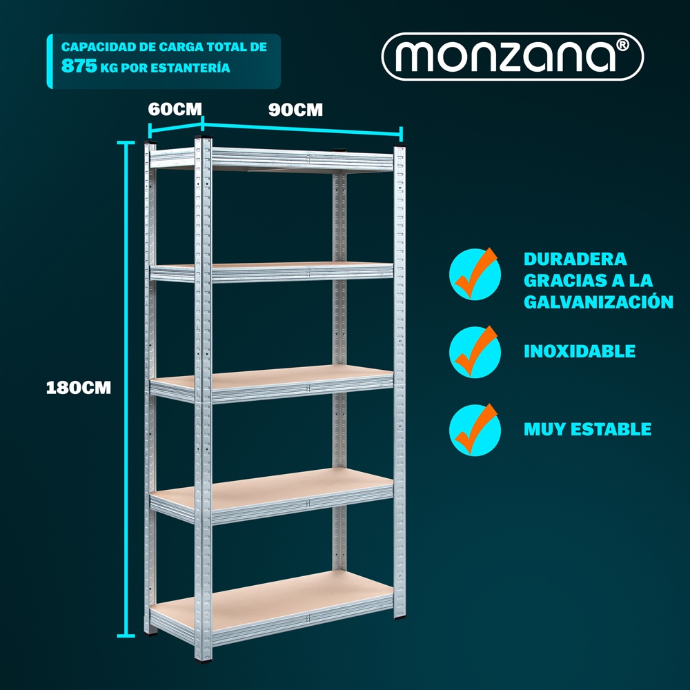 Stellingkast\u0020180x90x60cm\u0020max\u0020875kg Stellingkast\u0020180x90x60cm\u0020max\u0020875kg