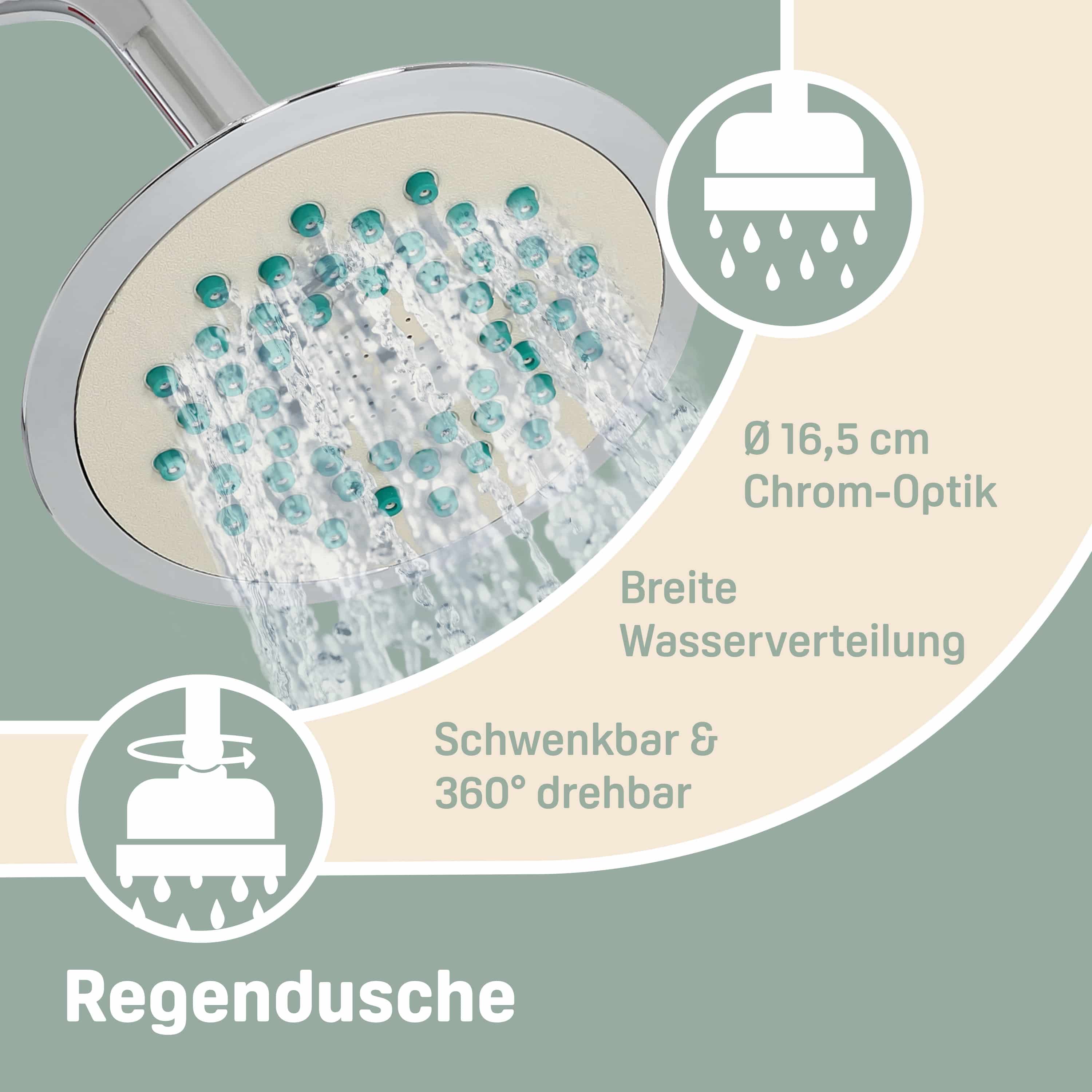 Buitendouche\u0020Solar\u0020ZilverZwart\u002035\u0020Liter