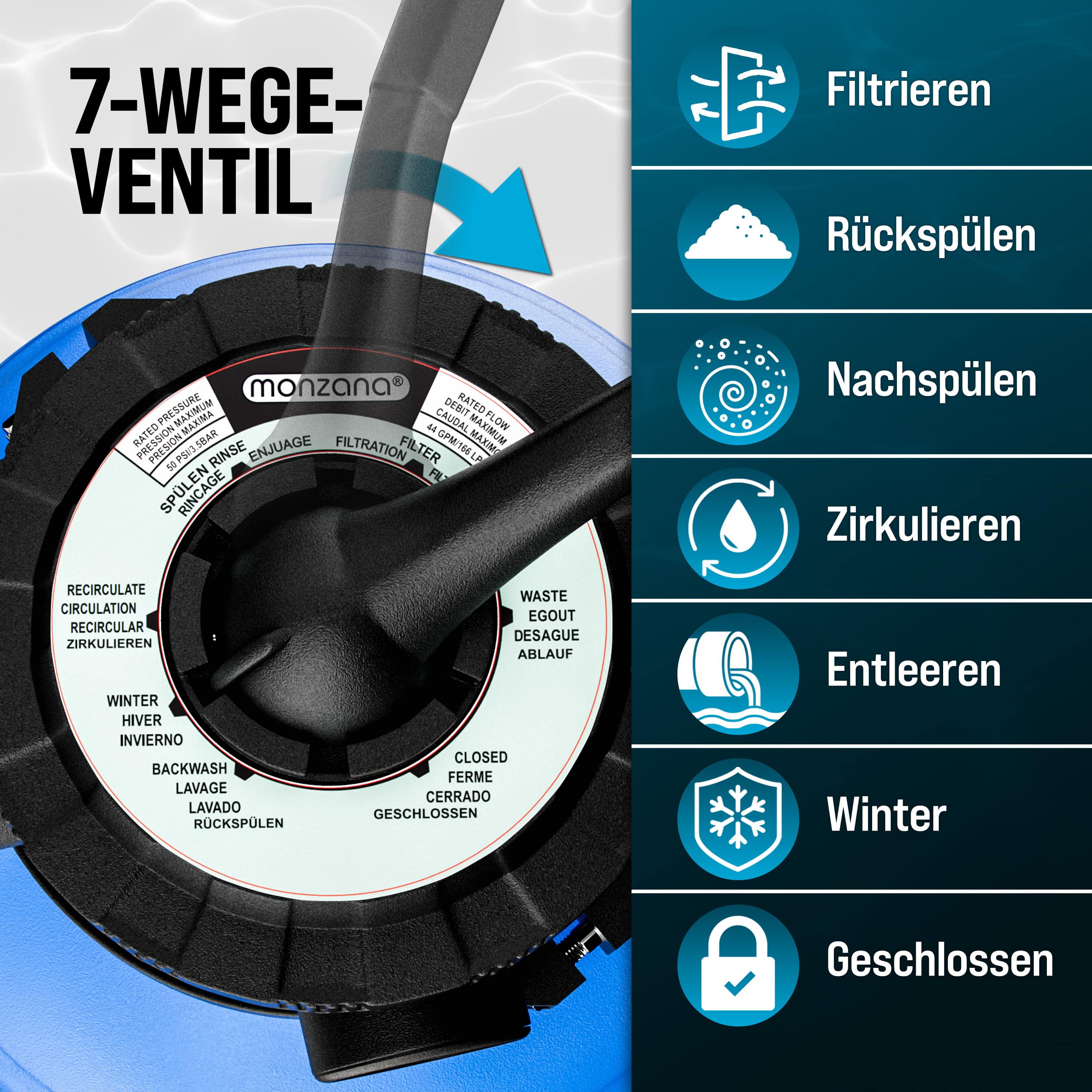 Zandfilterpomp\u00209600L\u002Fu\u002025L