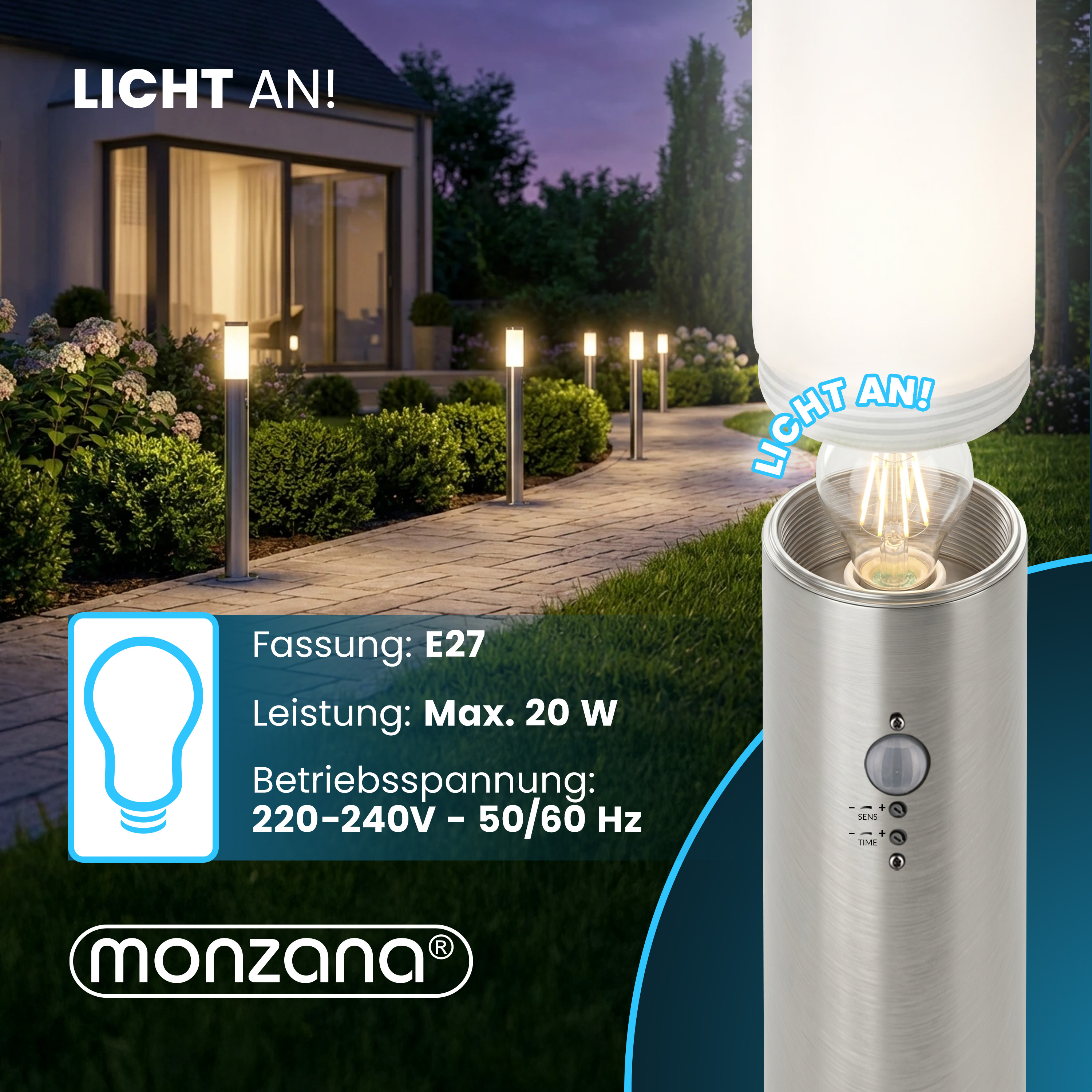 Padverlichting\u0020Ivy\u0020roestvrij\u0020staal\u0020met\u0020sensor Padverlichting\u0020Ivy\u0020roestvrij\u0020staal\u0020met\u0020sensor