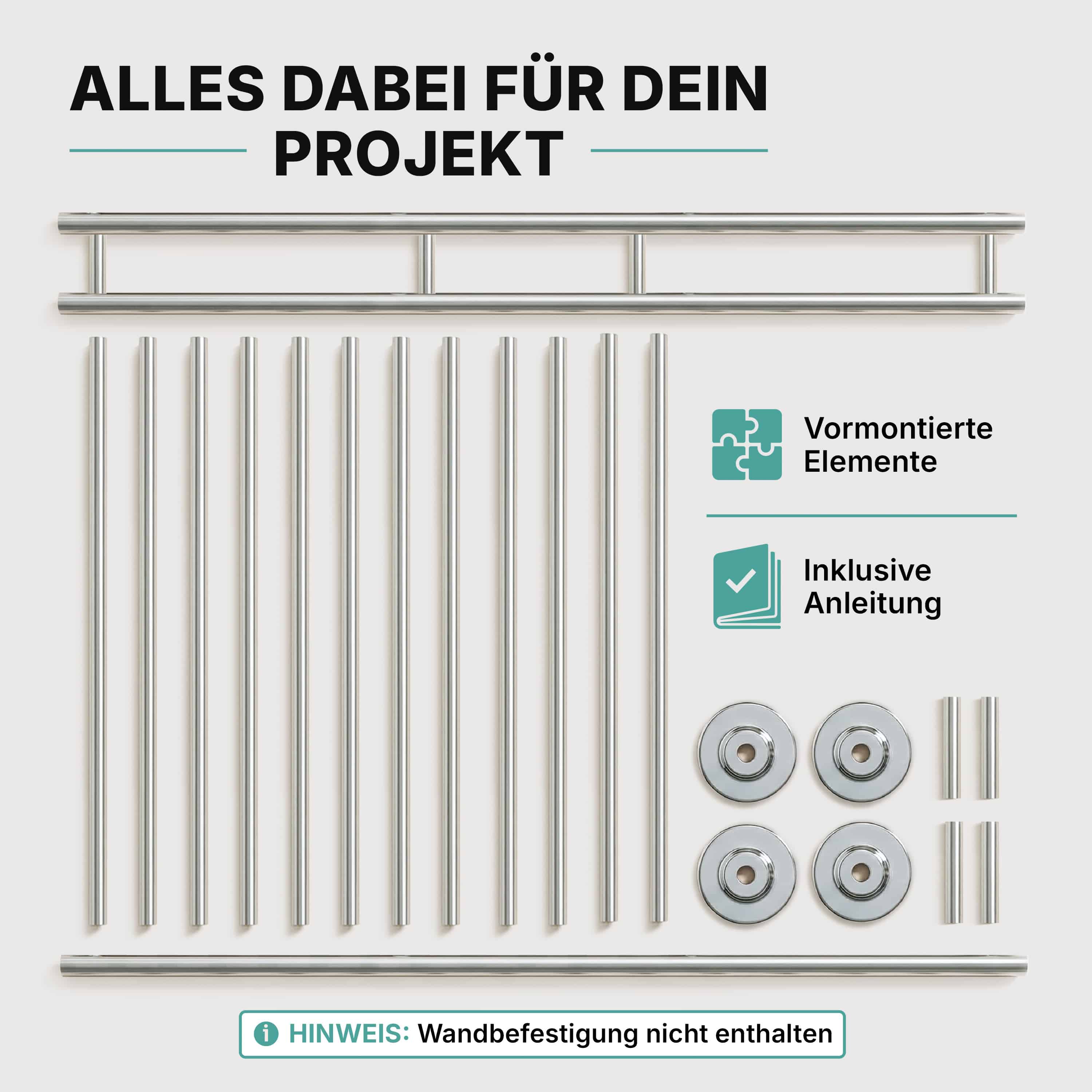 Balkonhek\u0020RVS\u002090x184cm Balkonhek\u0020RVS\u002090x184cm