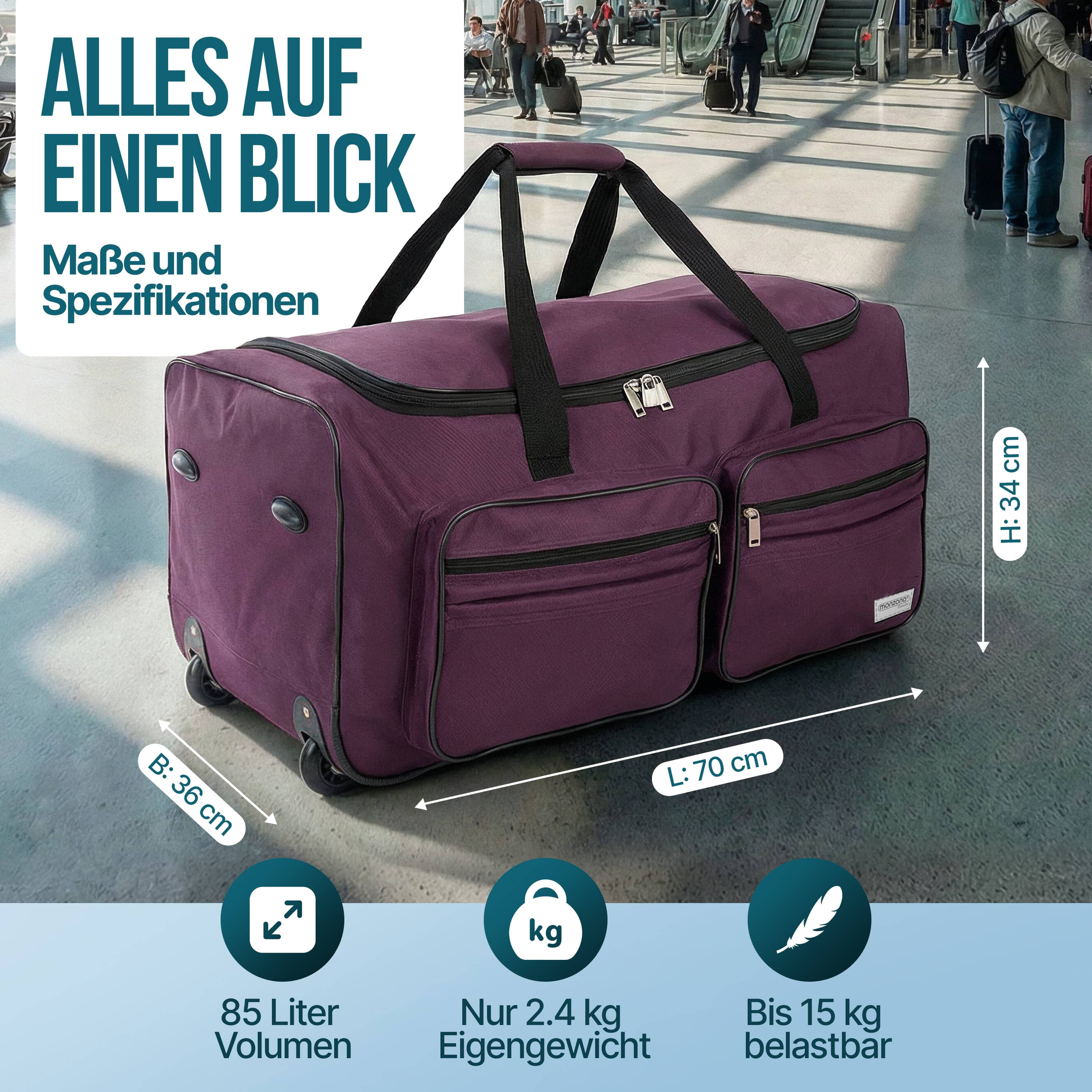 Roller\u0020reistas\u0020paars\u002085L Roller\u0020reistas\u0020paars\u002085L