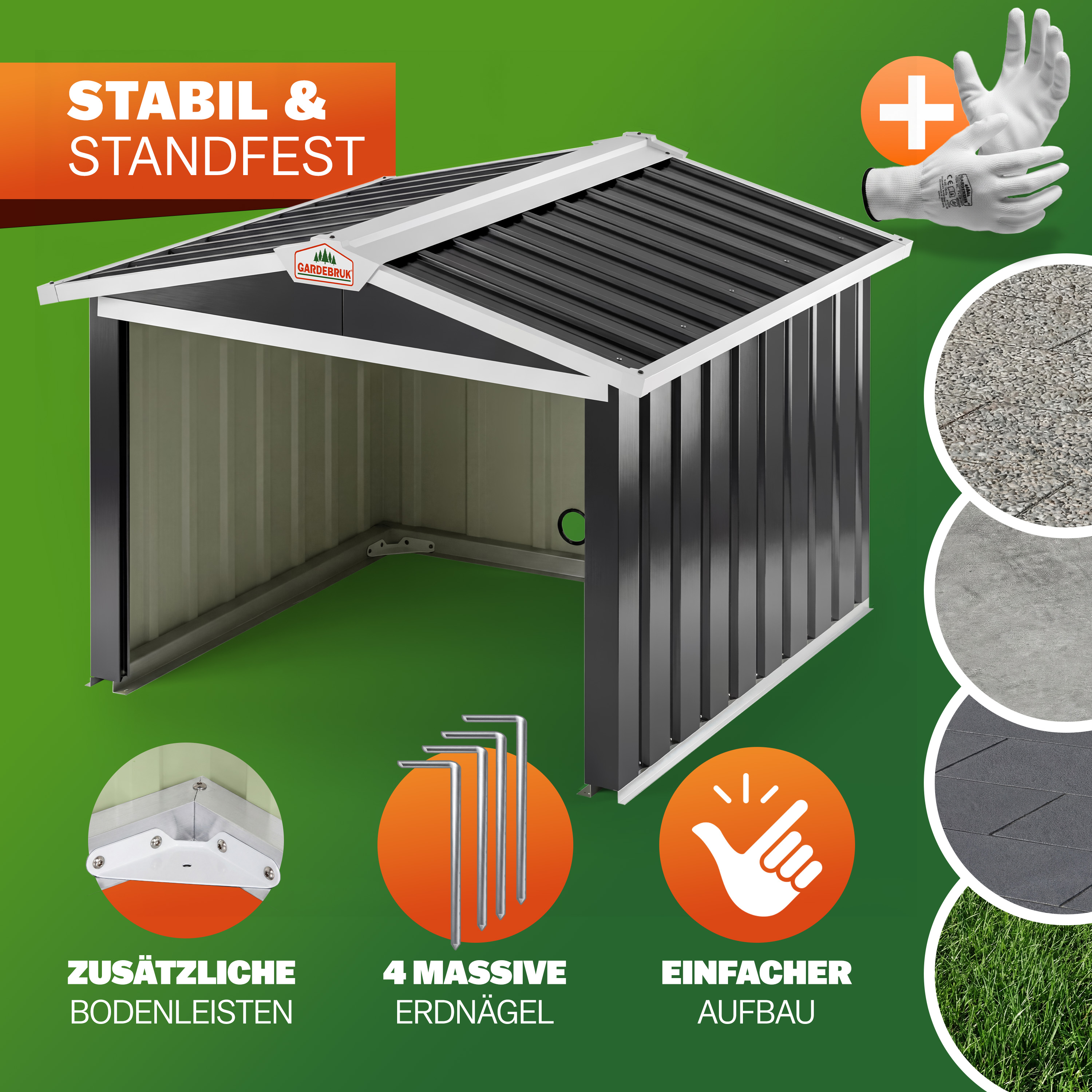 Robotmaaier\u0020Garage\u0020Antraciet\u0020Metaal\u002086x100x63cm