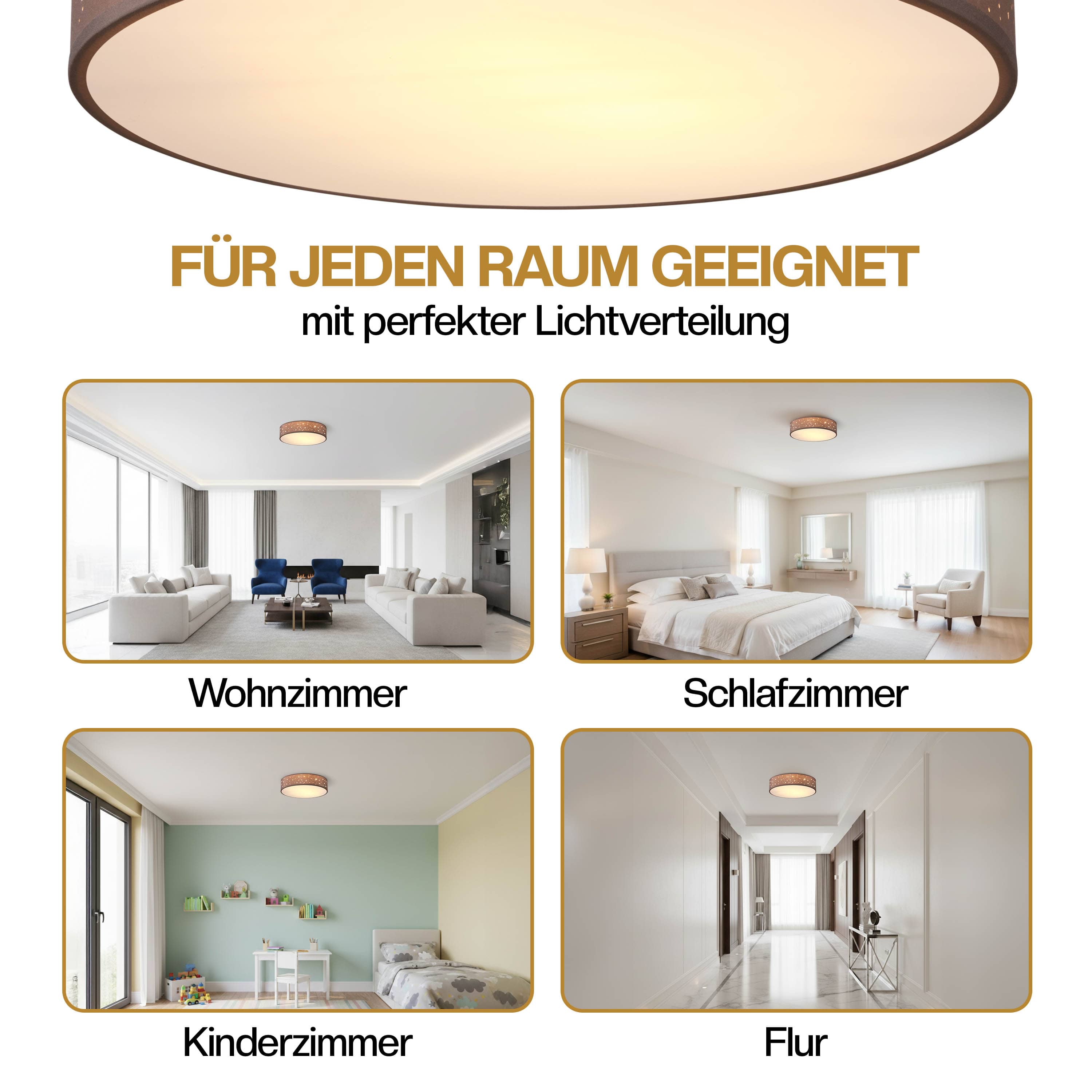 Plafondlamp\u0020Taupe\u0020Stof\u0020\u00F830cm Plafondlamp\u0020Taupe\u0020Stof\u0020\u00F830cm