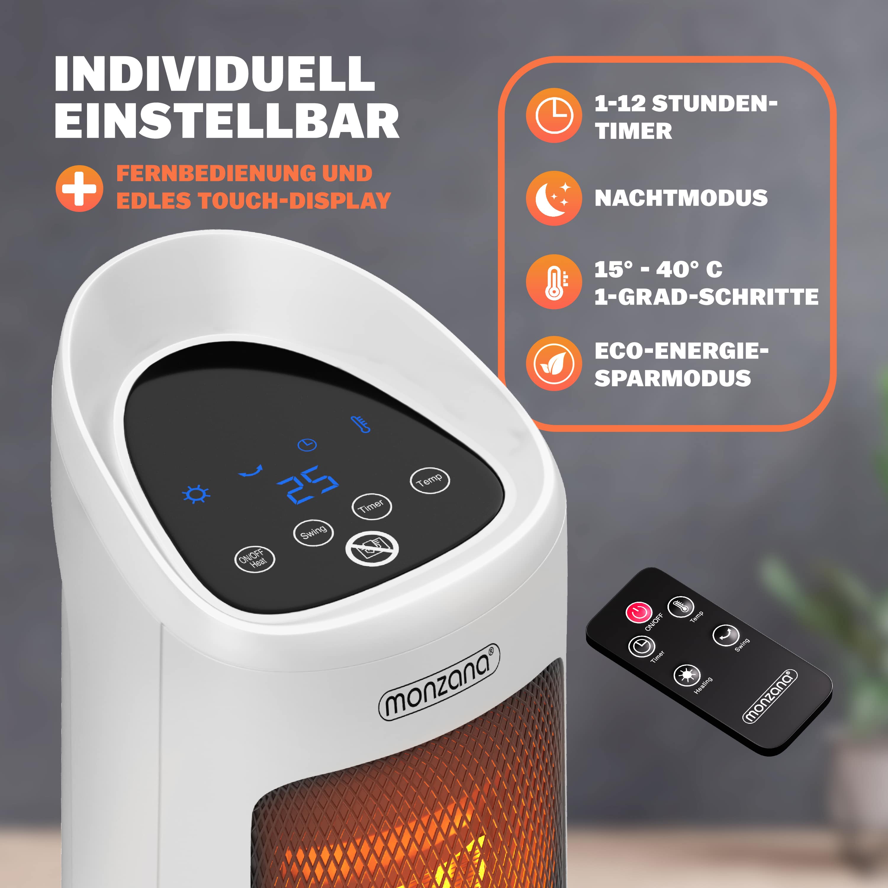Keramische\u0020Ventilatorkachel\u0020MZKH2200\u0020Wit\u00202000W