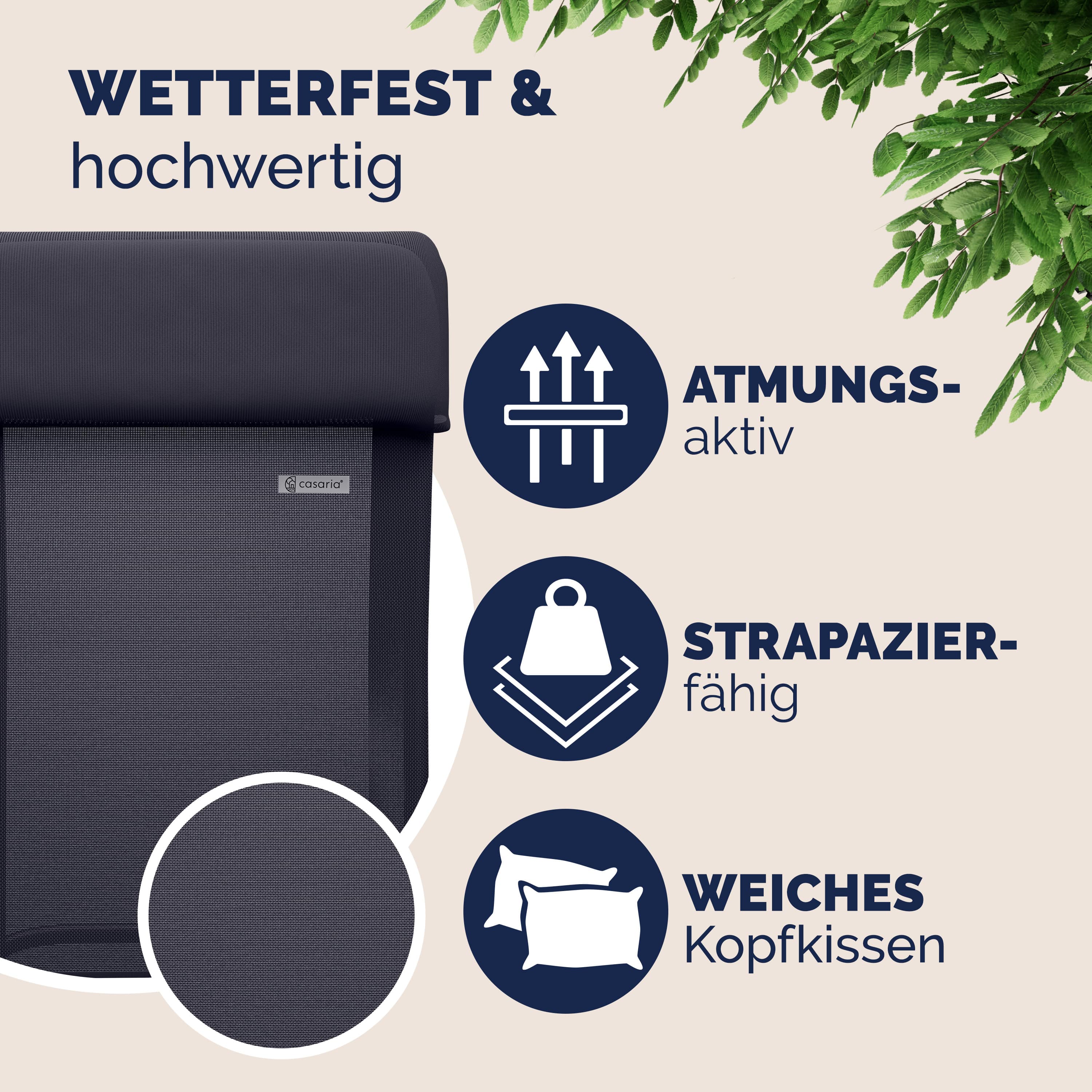 Tuinstoel\u0020met\u0020Hoge\u0020Rugleuning\u00202\u0020Stuks\u0020Antraciet\u0020Aluminium