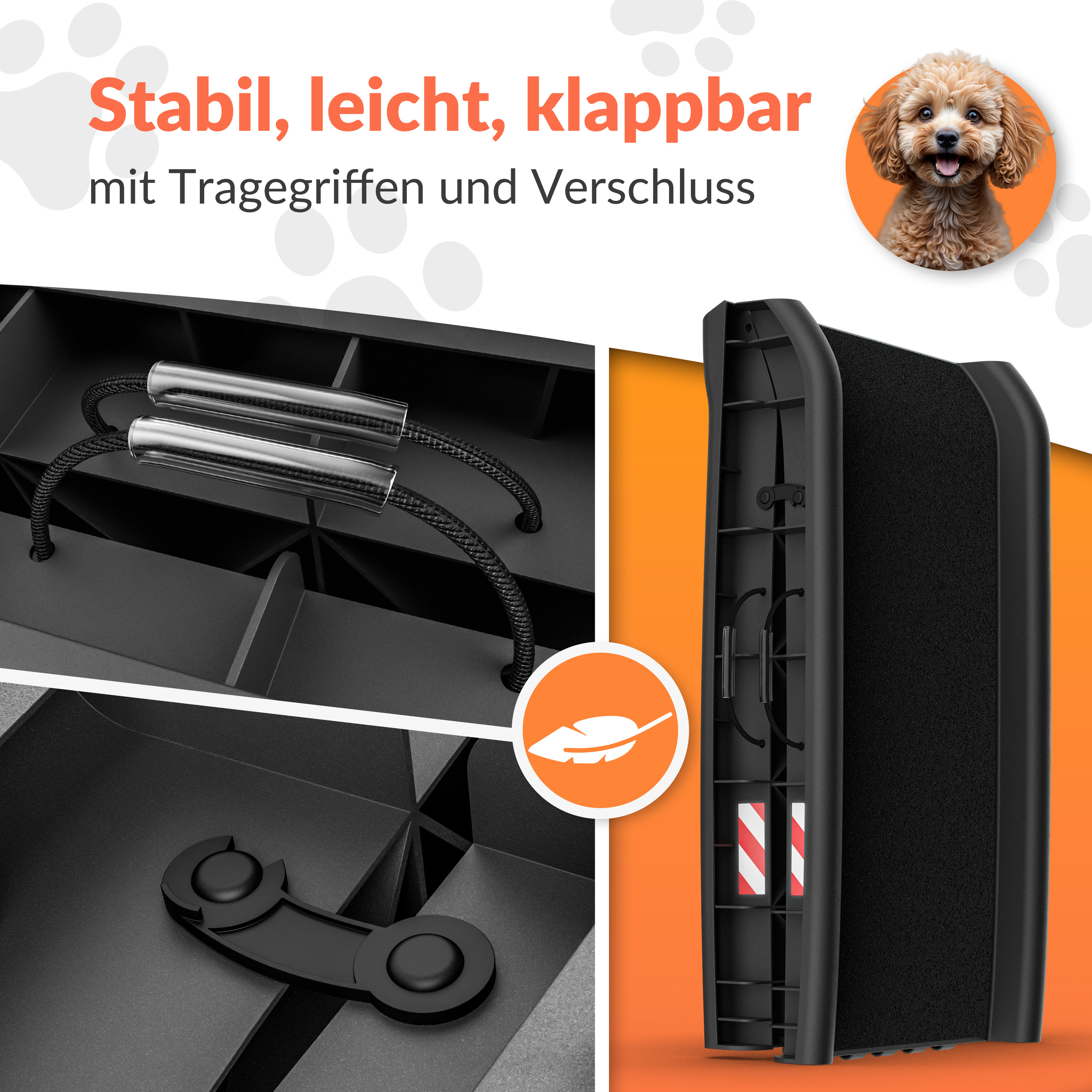Hondenhelling\u0020auto\u0020Zwart\u0020156x40x16cm\u0020opvouwbaar Hondenhelling\u0020auto\u0020Zwart\u0020156x40x16cm\u0020opvouwbaar