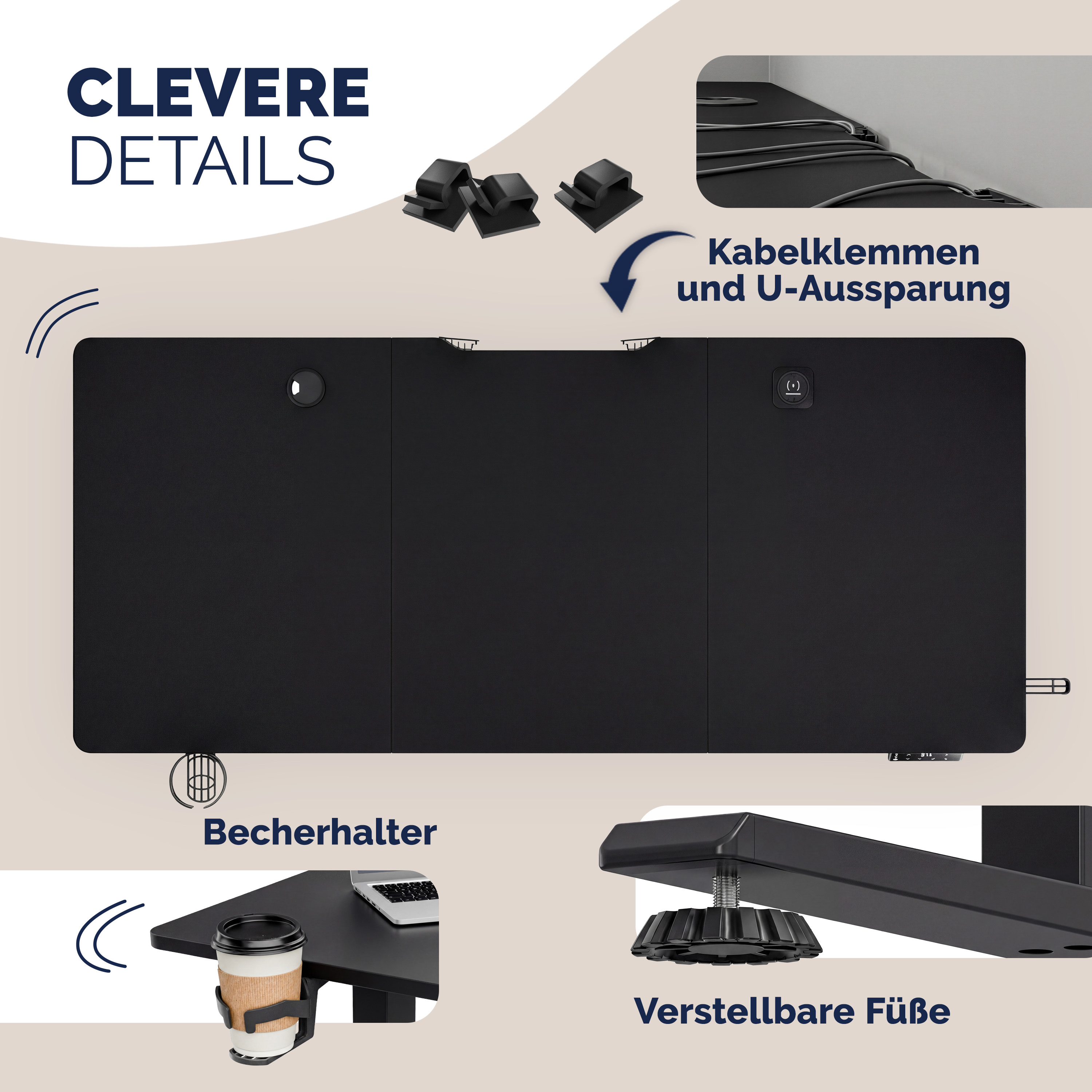 Zit\u0020sta\u0020bureau\u0020Zwart\u0020140x60x72\u002D117cm Zit\u0020sta\u0020bureau\u0020Zwart\u0020140x60x72\u002D117cm