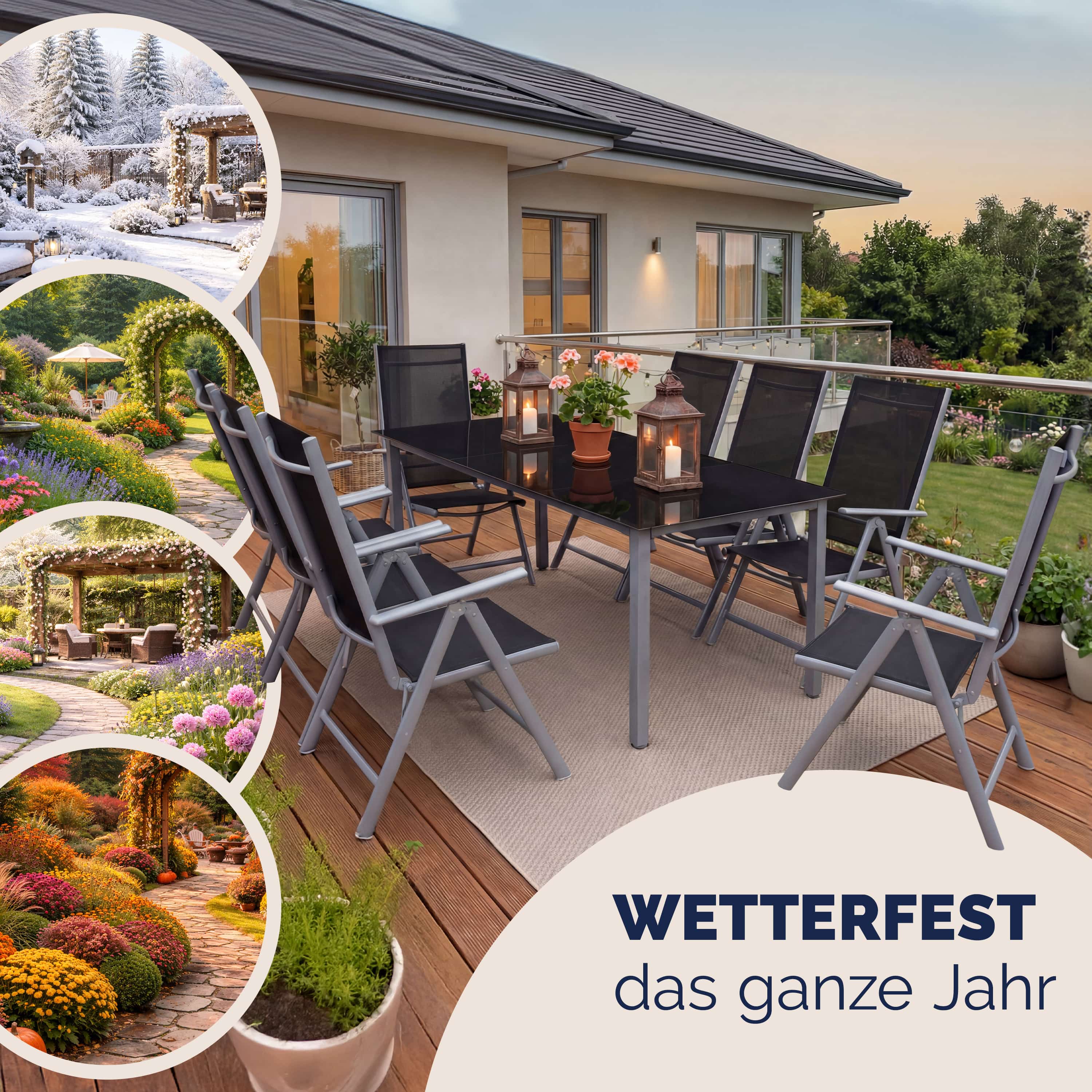 Tuinset\u0020Bern\u00209\u002Ddelig\u0020Zilver\u0020Aluminium