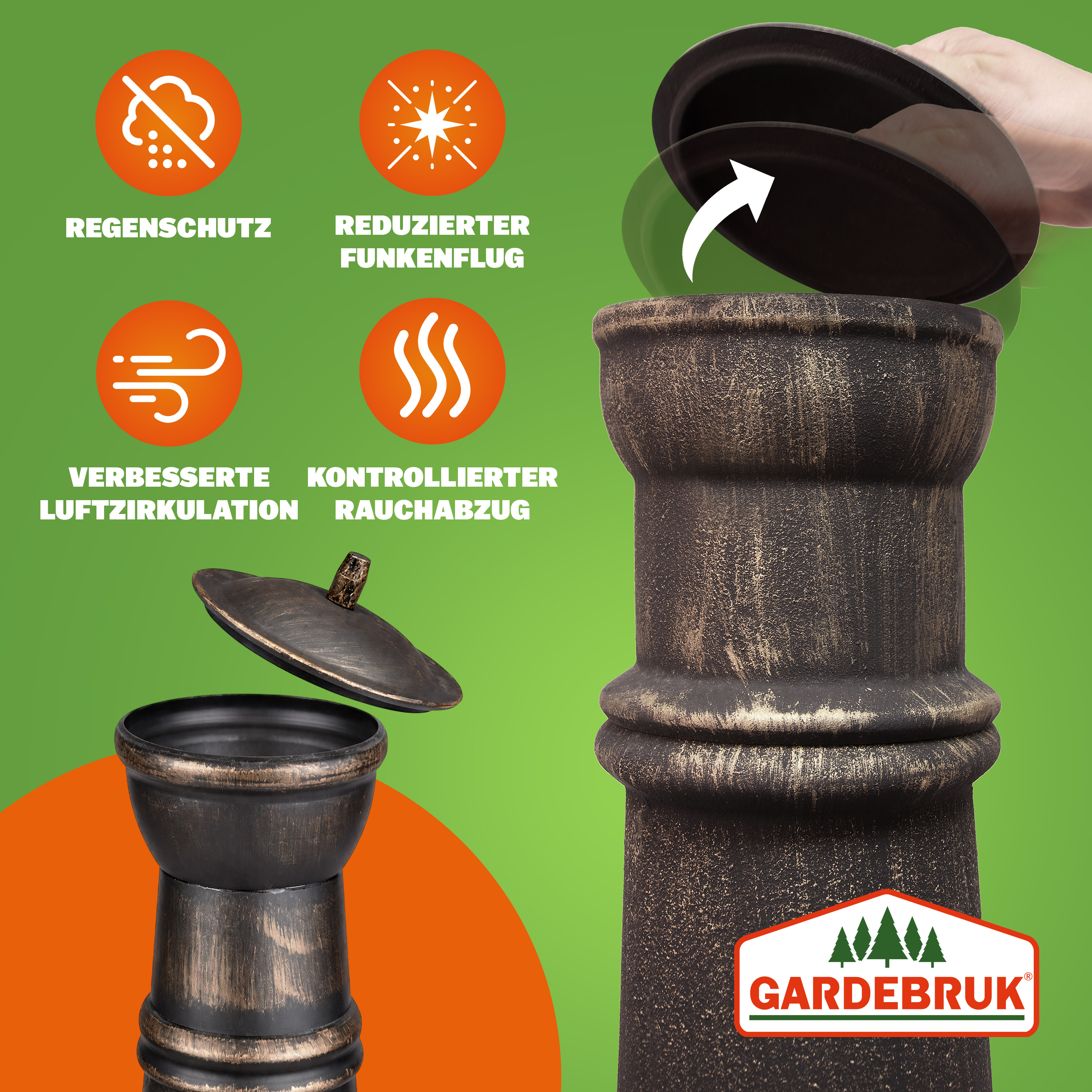 Tuinhaard\u0020Chimenea\u0020Zwart\u0020Gietijzer\u0020112cm\u0020Grillrooster Tuinhaard\u0020Chimenea\u0020Zwart\u0020Gietijzer\u0020112cm\u0020Grillrooster