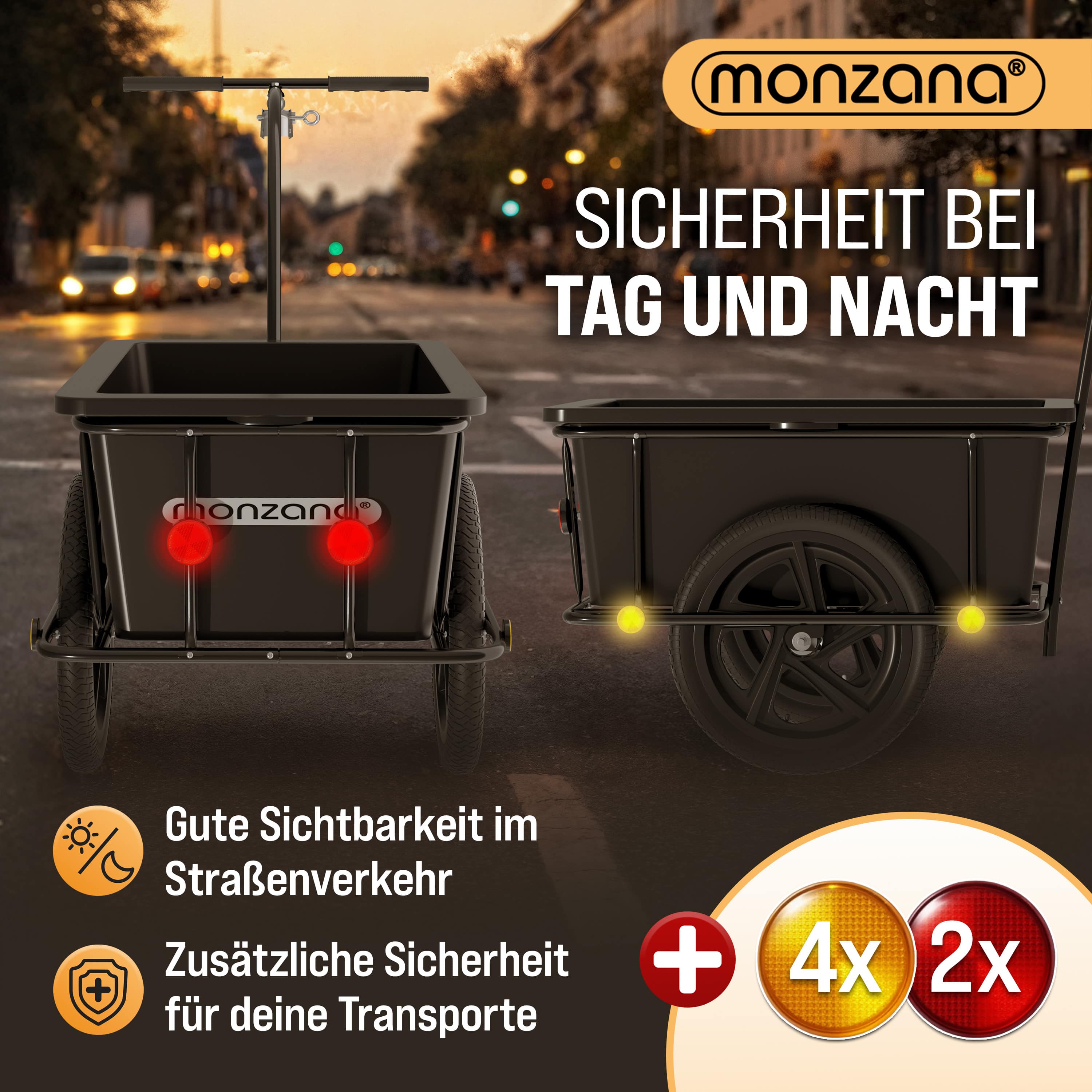 Fietskar\u0020Zwart\u0020Staal\u0020Kunststof\u002071x50x31cm\u002090\u0020Liter