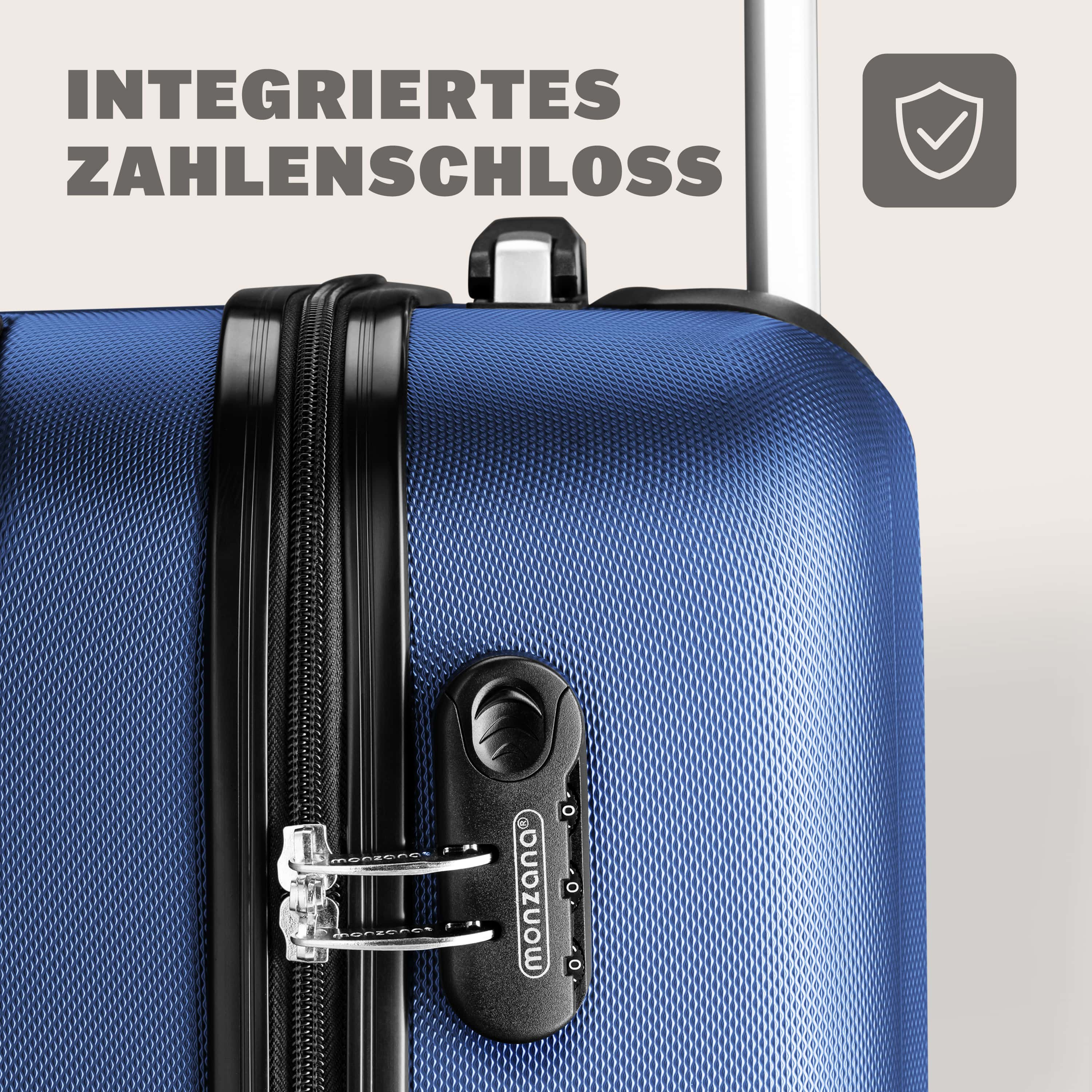 Reiskoffer\u0020Blauw\u0020Kunststof\u002040x25x60cm\u0020Hardcase\u002062\u0020L