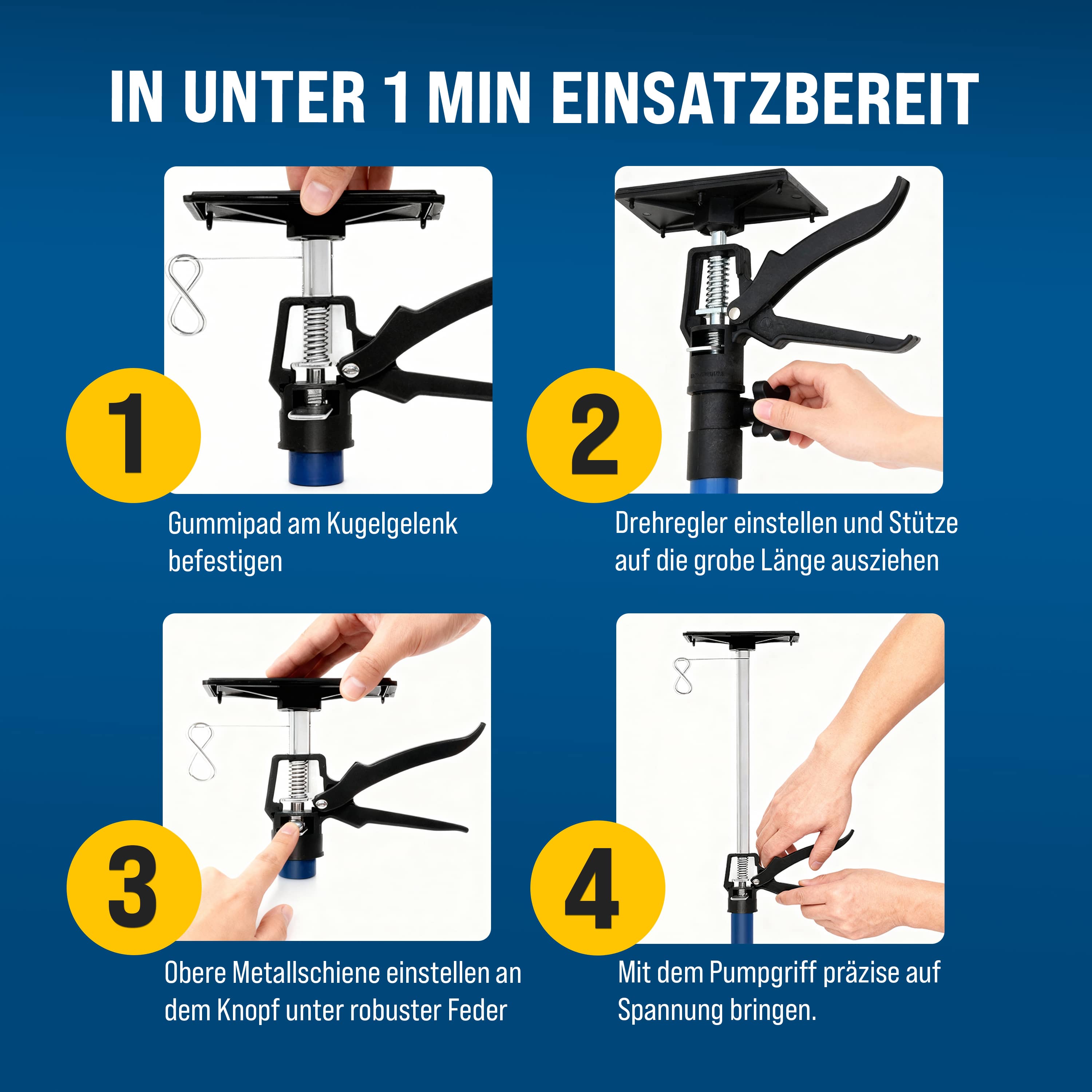 Bouwstempel\u0020Set\u0020van\u00202\u0020Blauw\u0020Staal\u0020115\u002D290cm\u002030kg