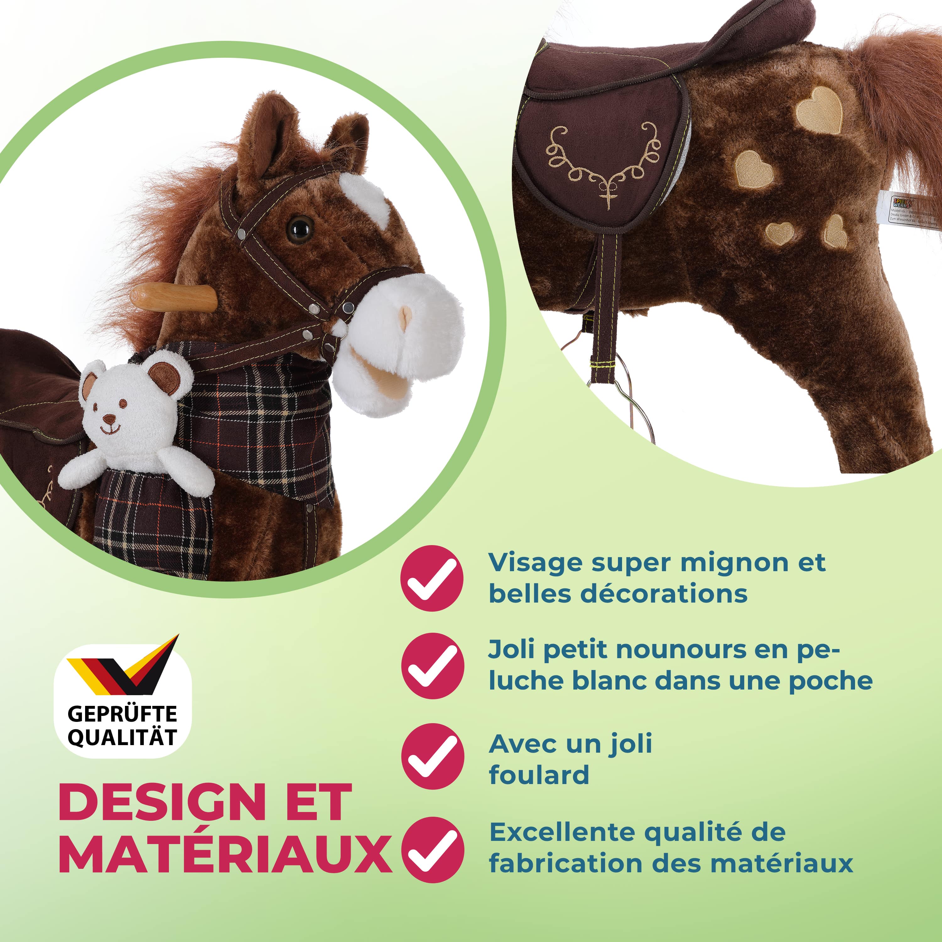 Schommeldier\u0020Paard\u0020Bruin\u0020met\u0020Geluid Schommeldier\u0020Paard\u0020Bruin\u0020met\u0020Geluid