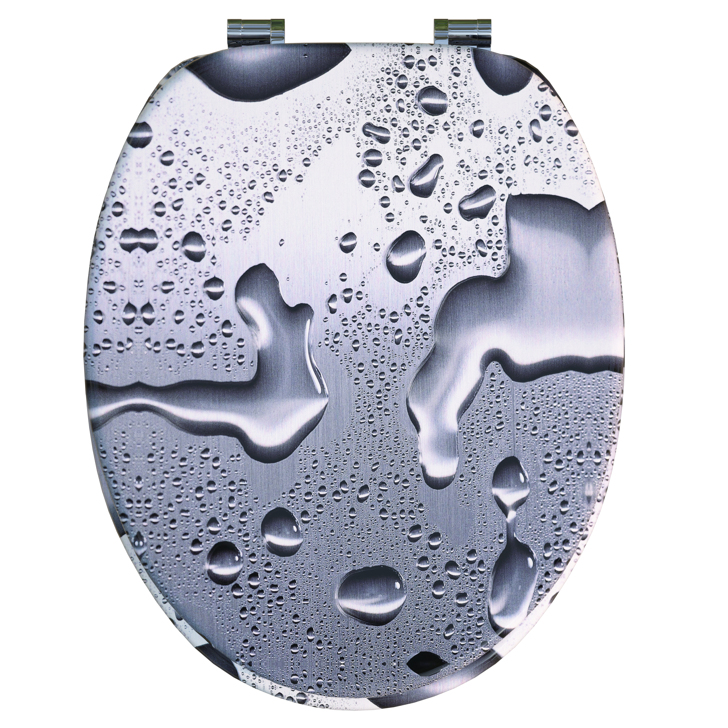 Wc\u002DBril\u0020met\u0020Zacht\u0020Sluitingsmechanisme\u0020Waterdrops Wc\u002DBril\u0020met\u0020Zacht\u0020Sluitingsmechanisme\u0020Waterdrops