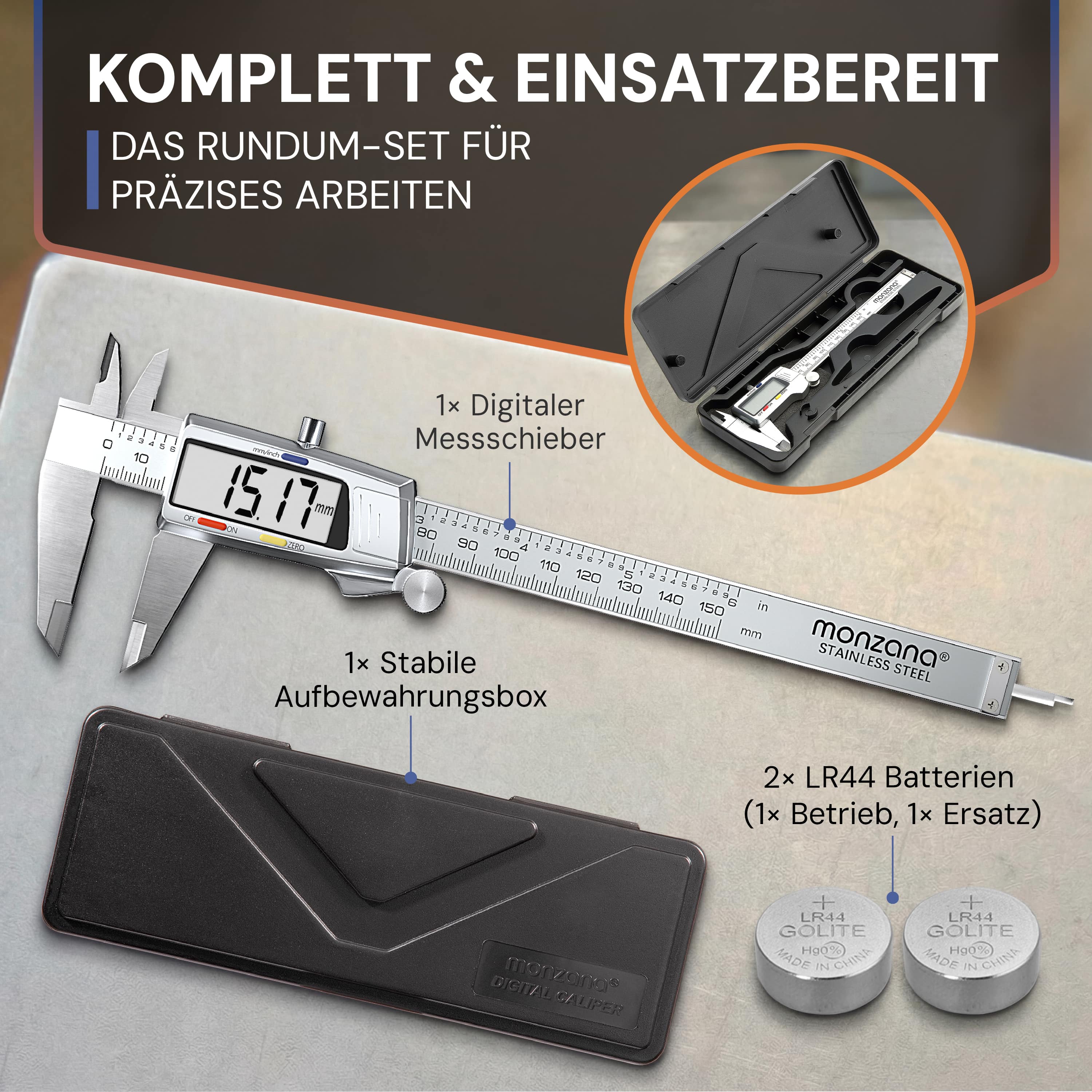 Digitale\u0020Schuifmaat\u0020RVS\u0020150mm