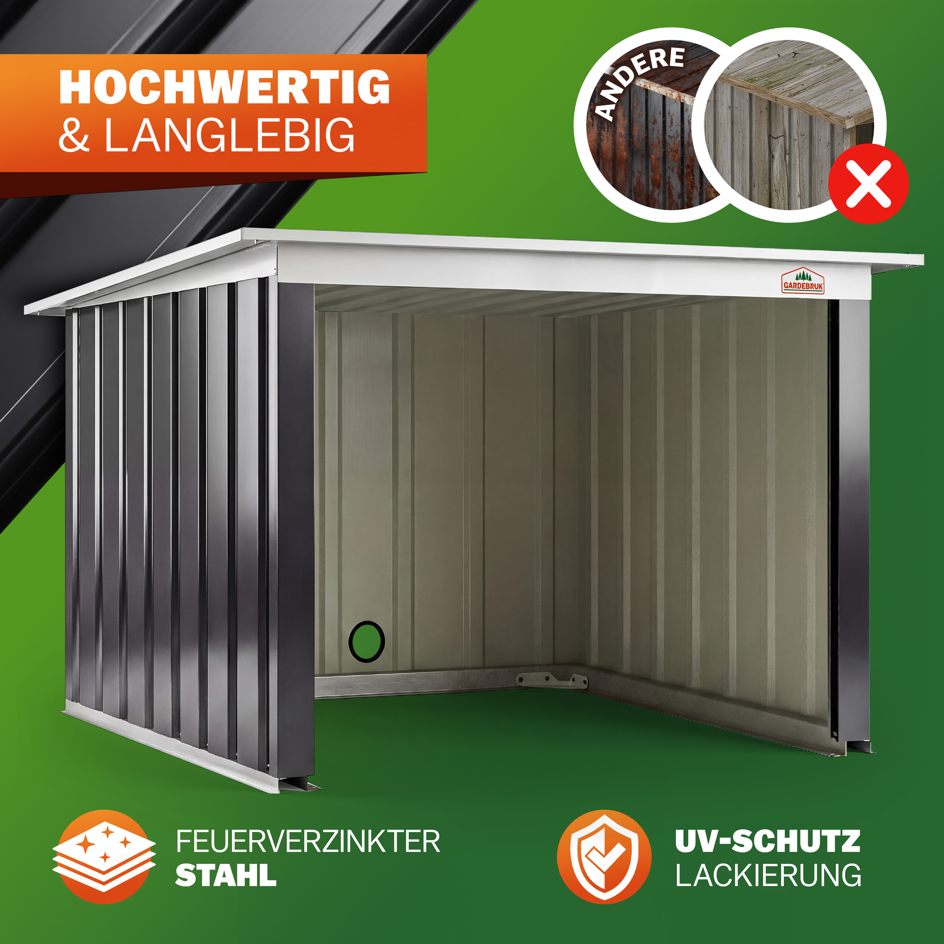 Robotmaaier\u0020Garage\u0020Antraciet\u0020Metaal\u002089x90x54cm
