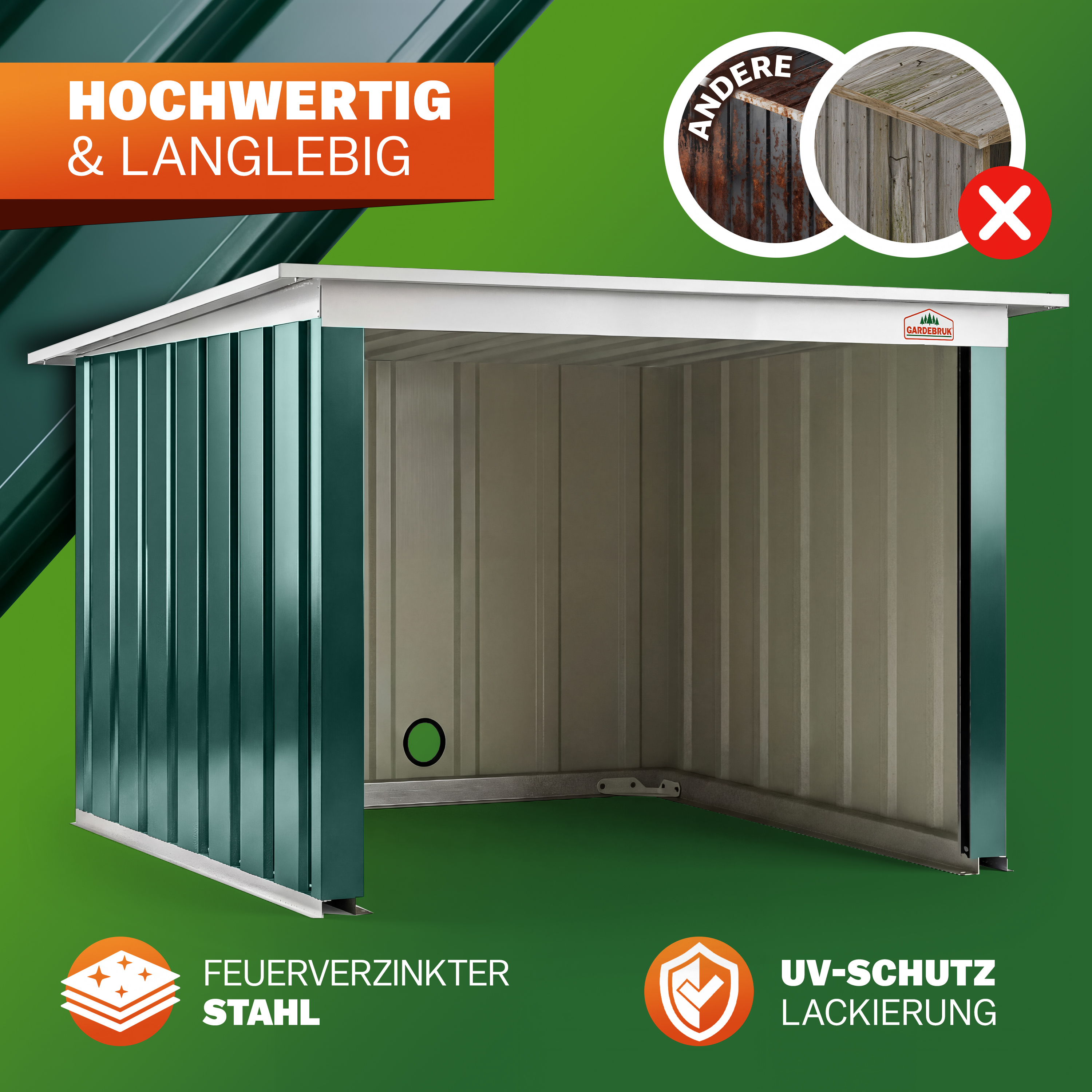 Robotmaaier\u0020Garage\u0020Groen\u0020Metaal\u002089x90x54cm Robotmaaier\u0020Garage\u0020Groen\u0020Metaal\u002089x90x54cm