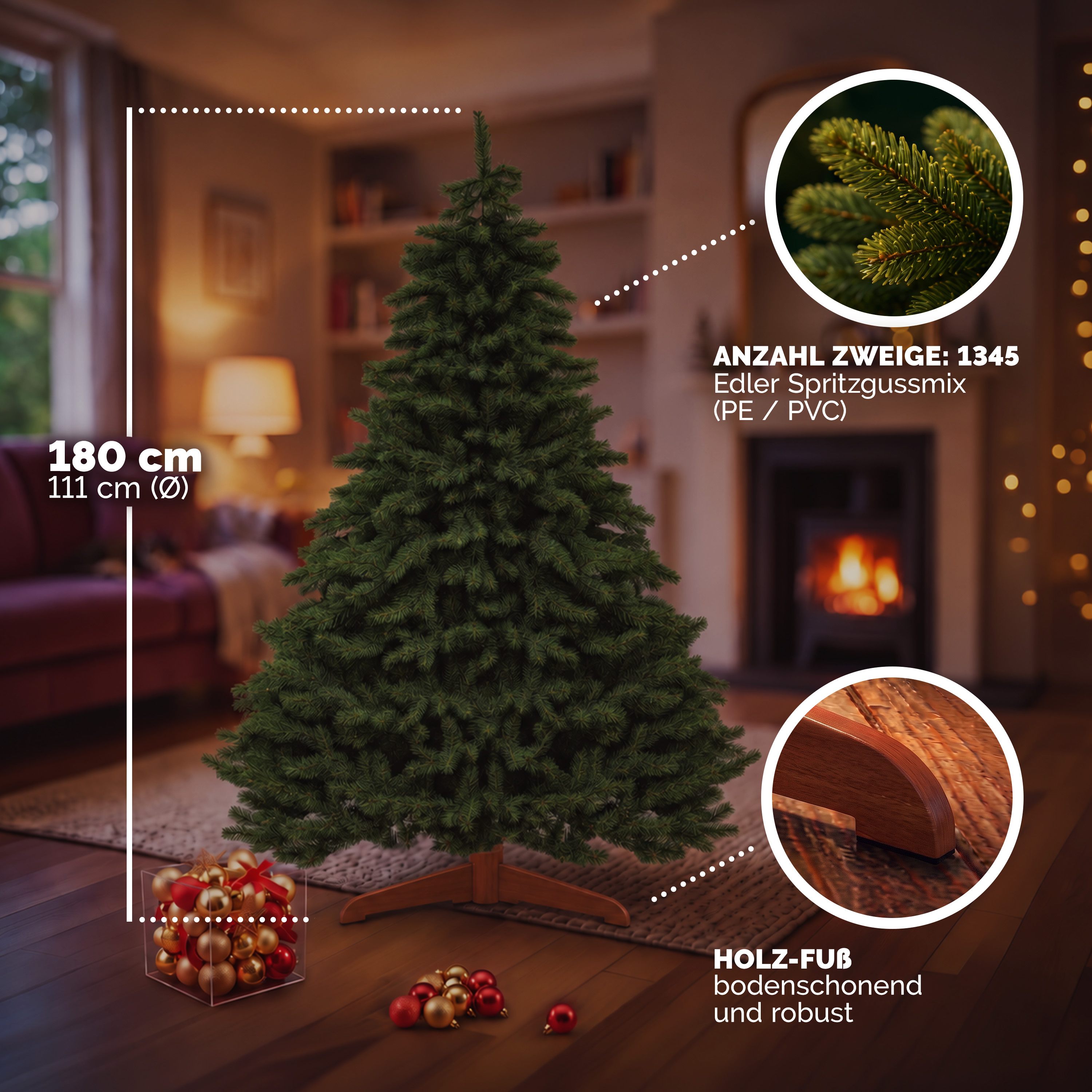 Kunstkerstboom\u0020Premium\u0020180cm Kunstkerstboom\u0020Premium\u0020180cm