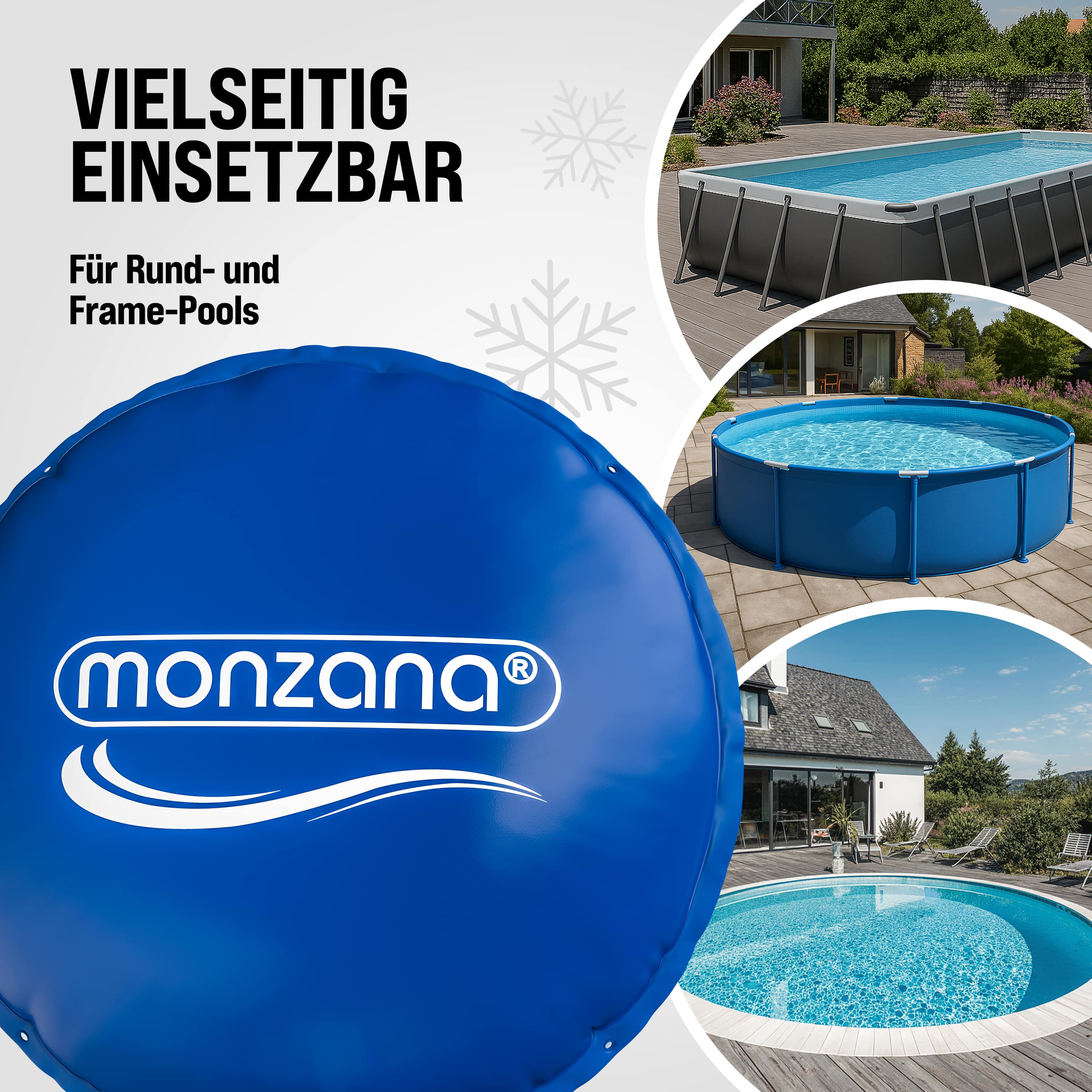 Zwembadkussen\u0020XXL\u0020Blauw\u0020\u00D84m\u0020\u002D20\u00B0C
