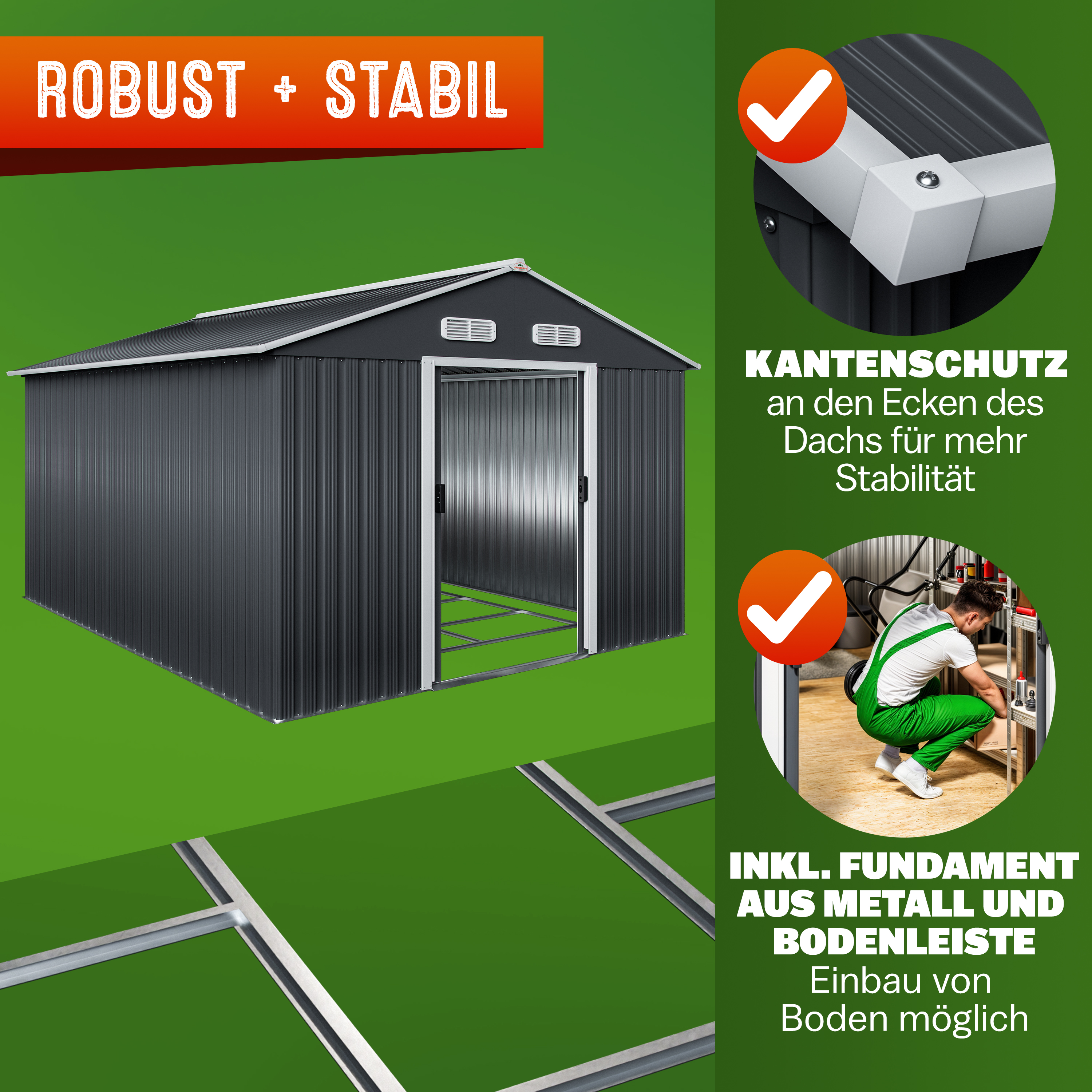 Tuinschuur\u0020Zwart\u0020Metaal\u0020257x312x177,5\u0020cm Tuinschuur\u0020Zwart\u0020Metaal\u0020257x312x177,5\u0020cm