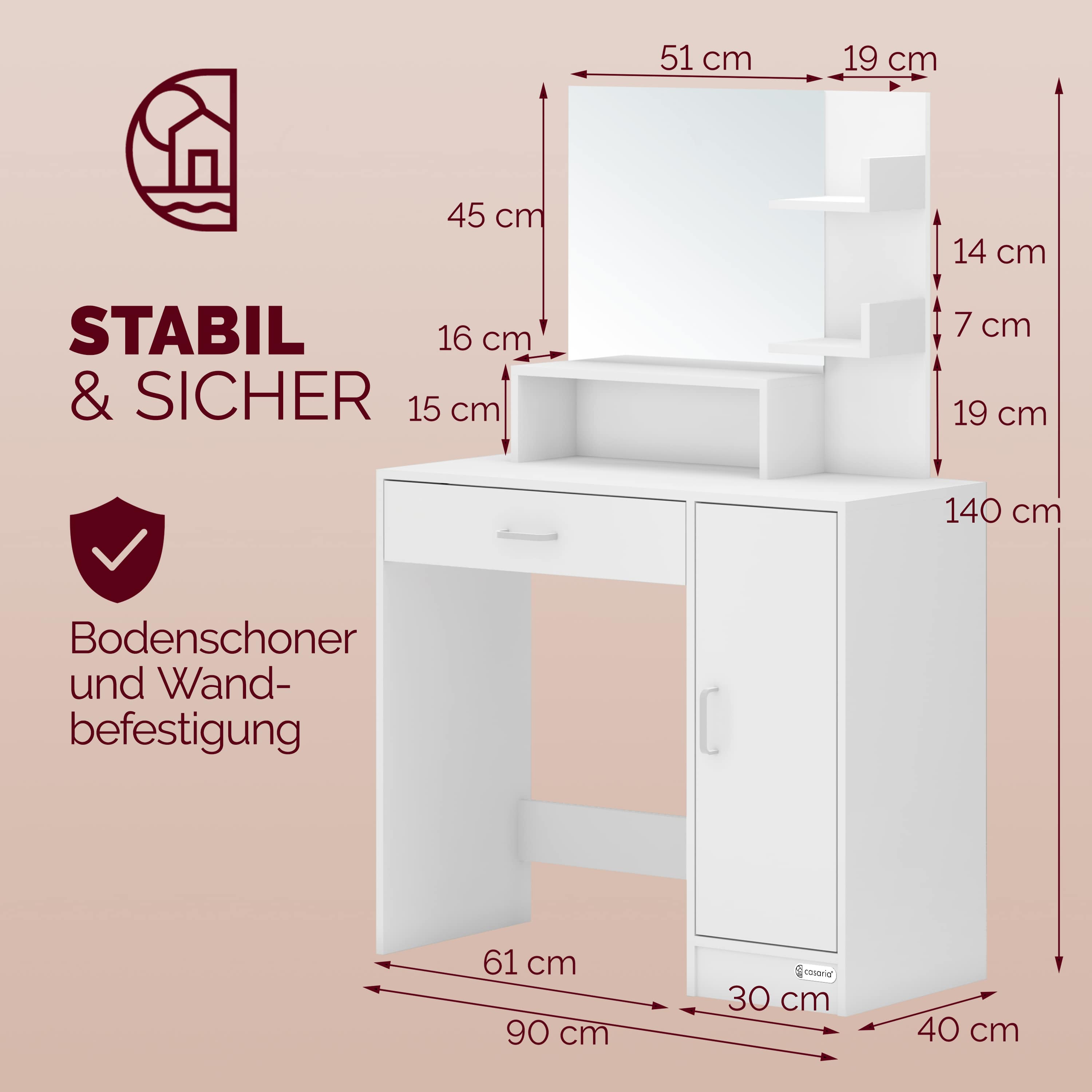 Make\u0020Up\u0020Tafel\u0020Jocelyn\u0020Wit\u0020140x90x40cm