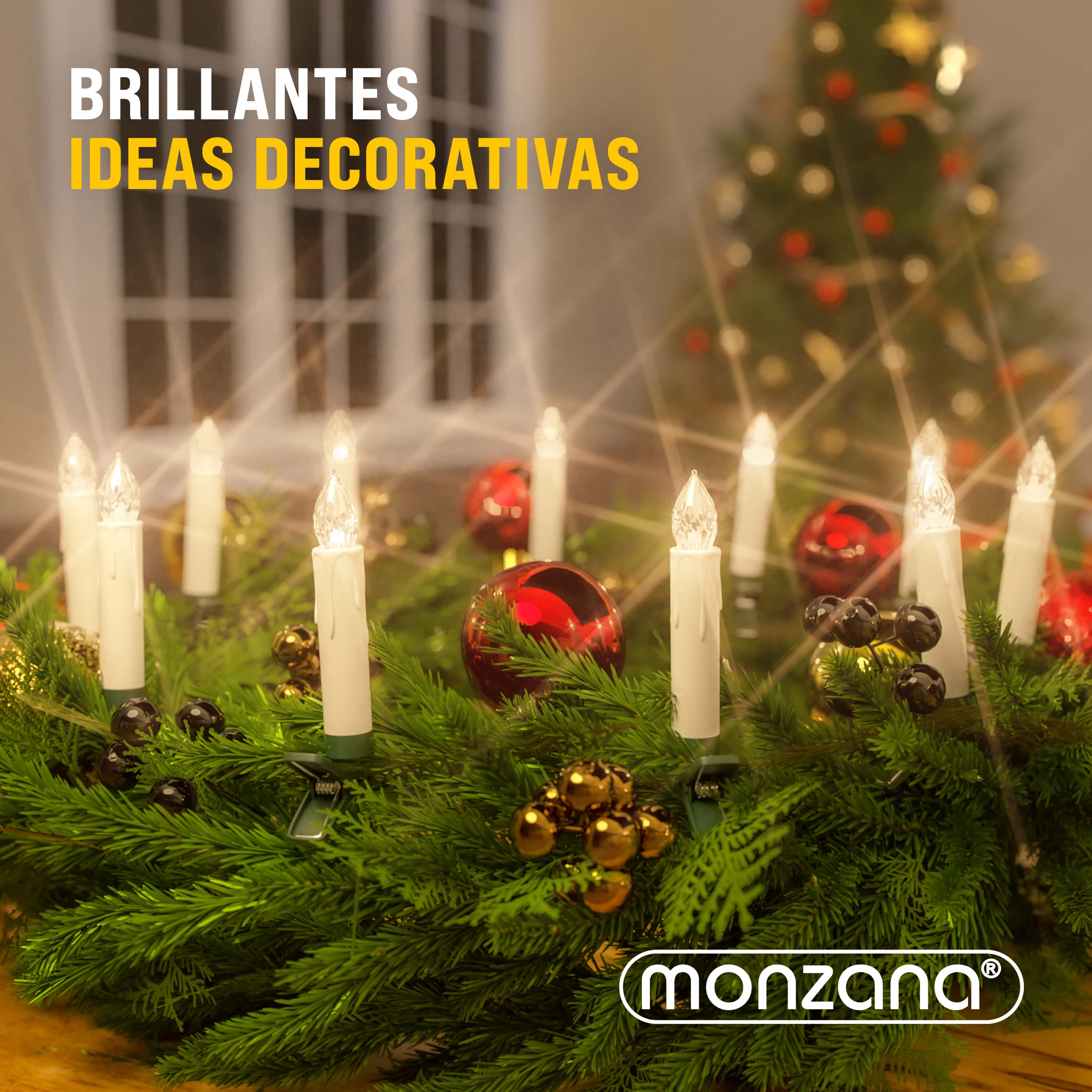 Kerstboomverlichting\u002040\u0020LED\u0020Kaarsen\u0020Warmwit Kerstboomverlichting\u002040\u0020LED\u0020Kaarsen\u0020Warmwit