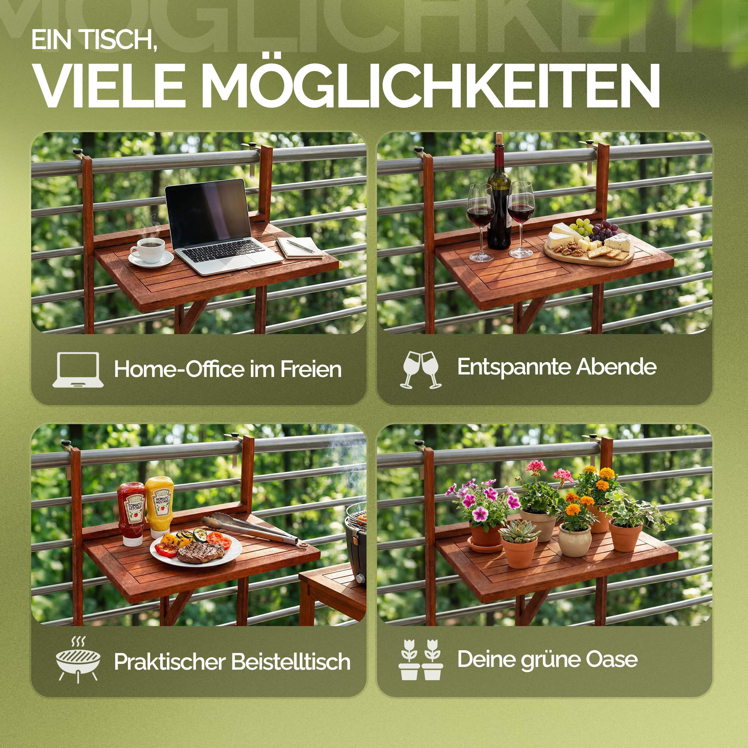 Balkonhangtafel\u0020acaciahout\u002065x45x87cm\u0020opvouwbaar Balkonhangtafel\u0020acaciahout\u002065x45x87cm\u0020opvouwbaar