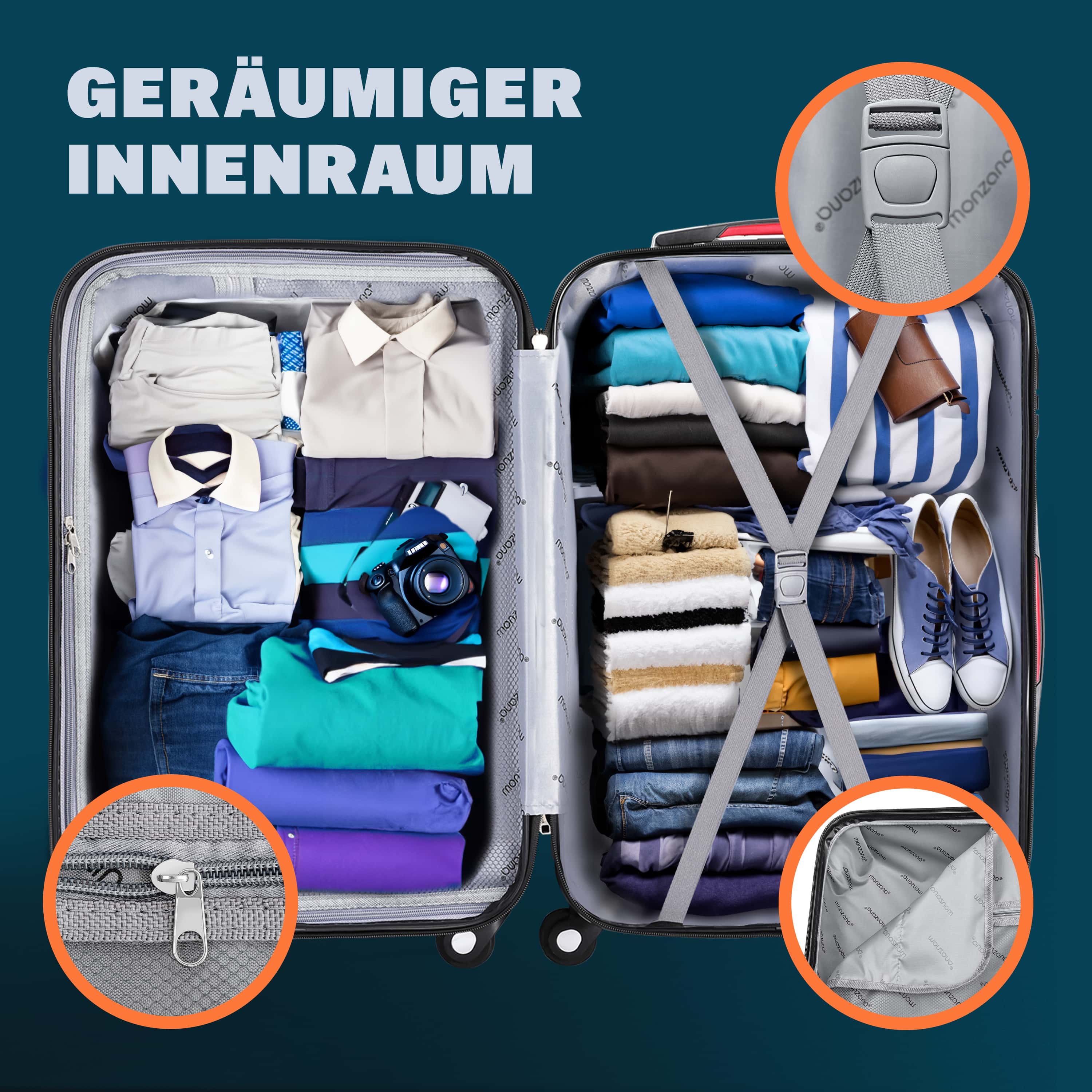 Reiskoffer\u0020Baseline\u0020Zilver\u0020Kunststof\u0020Hardcase\u002090\u0020L Reiskoffer\u0020Baseline\u0020Zilver\u0020Kunststof\u0020Hardcase\u002090\u0020L