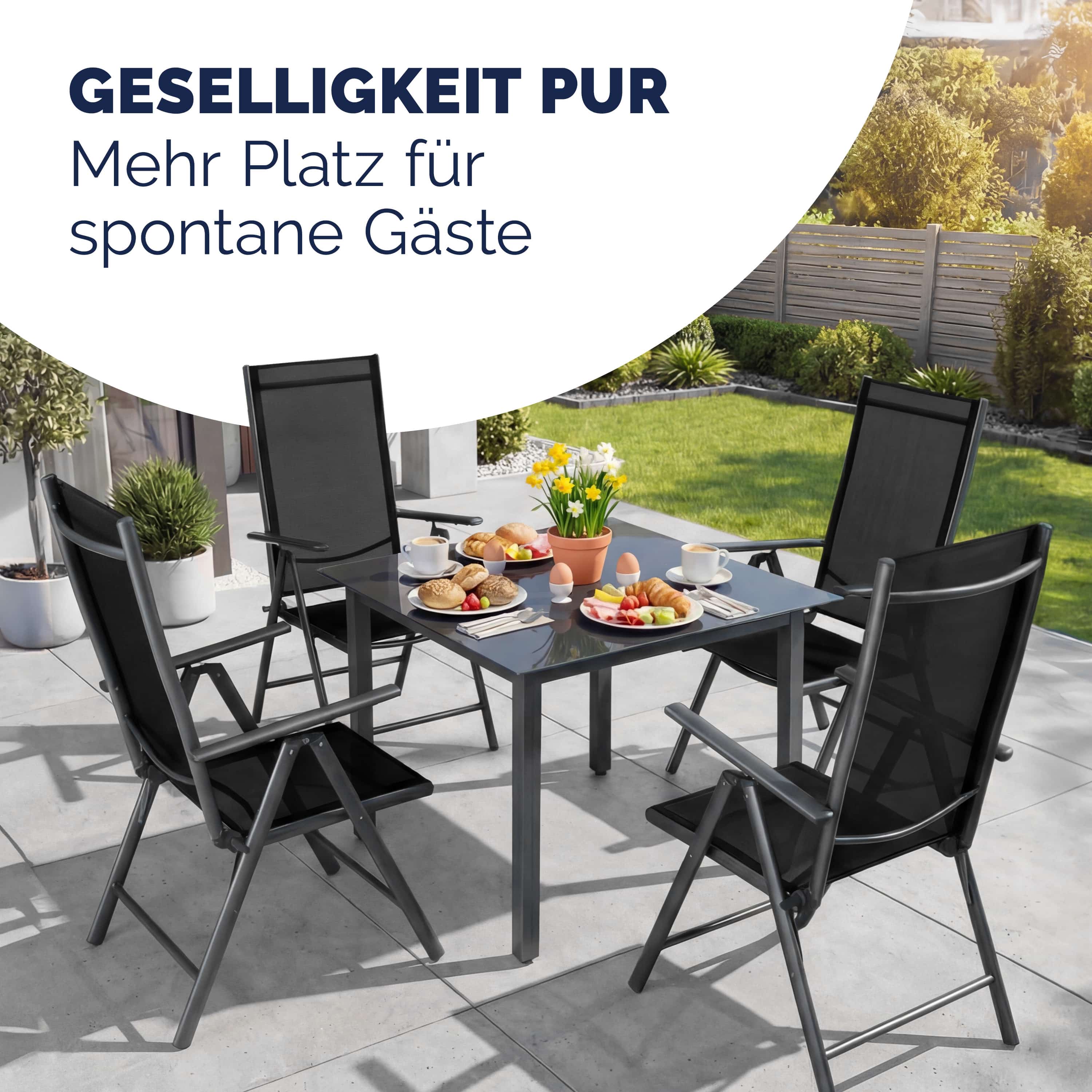 Tuinstoel\u0020Bern\u0020Set\u0020van\u00202\u0020Antraciet\u0020Aluminium