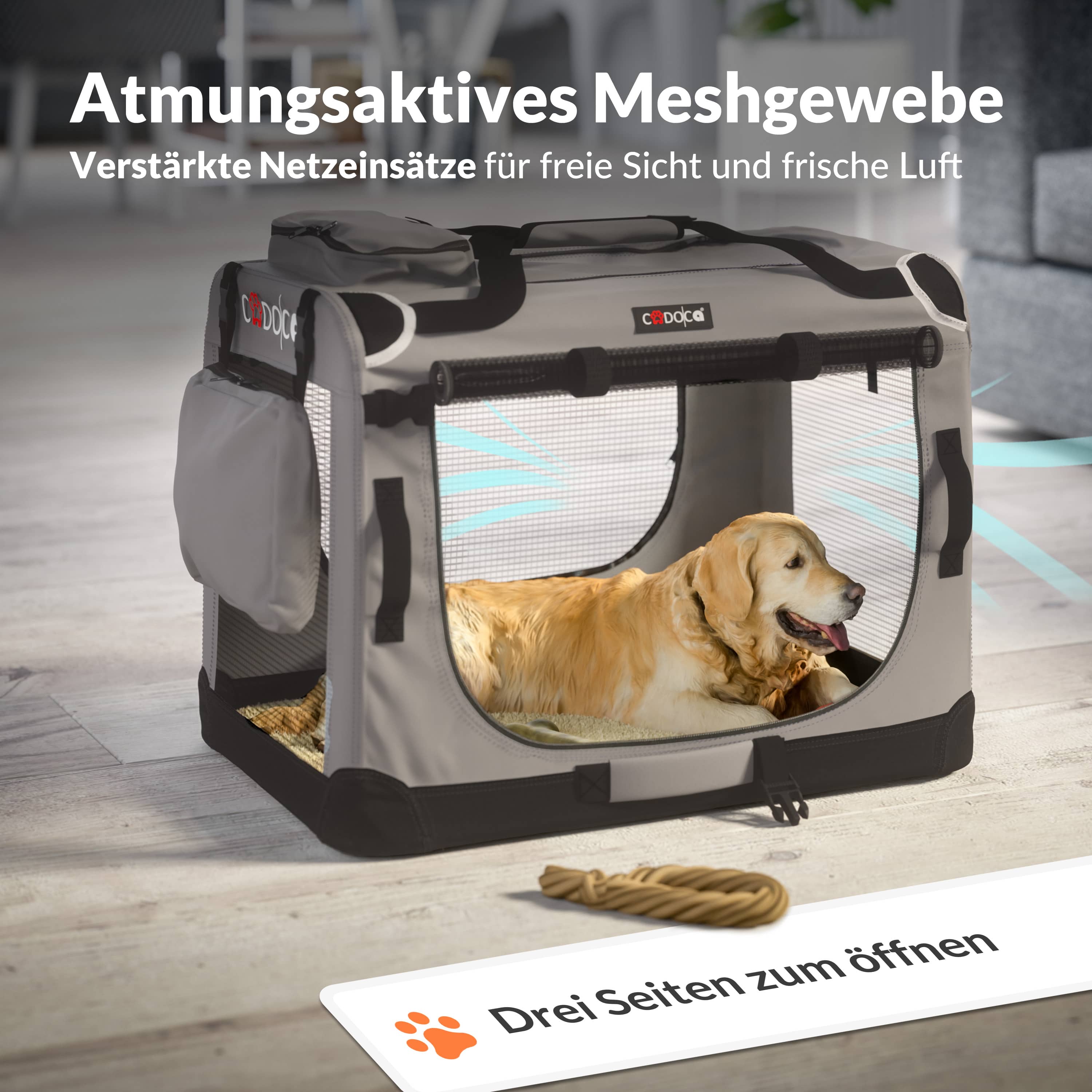 Hondentransportbox\u0020Grijs\u0020M\u002060x40x44cm Hondentransportbox\u0020Grijs\u0020M\u002060x40x44cm