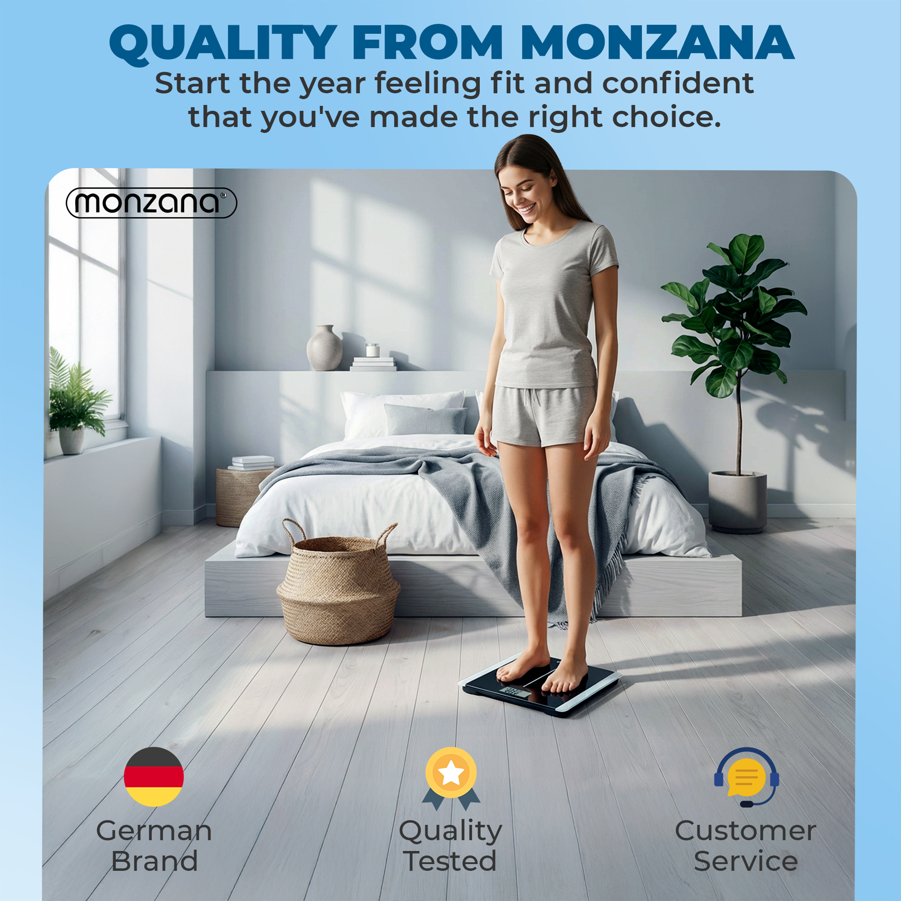Smart\u0020Personenweegschaal\u0020Zwart\u0020met\u0020Lichaamsanalyse