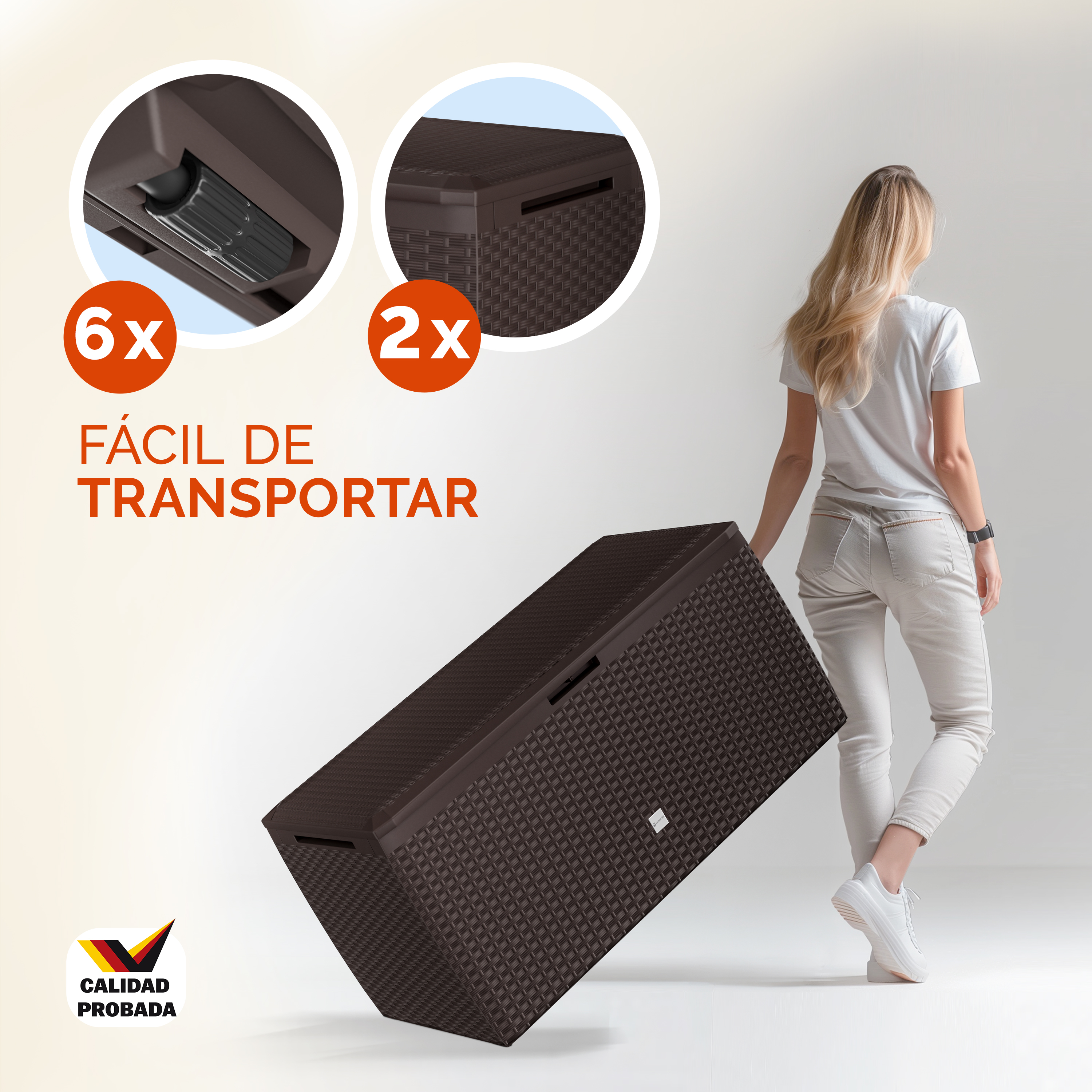 Kussenbox\u0020Rato\u0020Plus\u0020Bruin\u0020290L\u0020met\u0020wielen Kussenbox\u0020Rato\u0020Plus\u0020Bruin\u0020290L\u0020met\u0020wielen