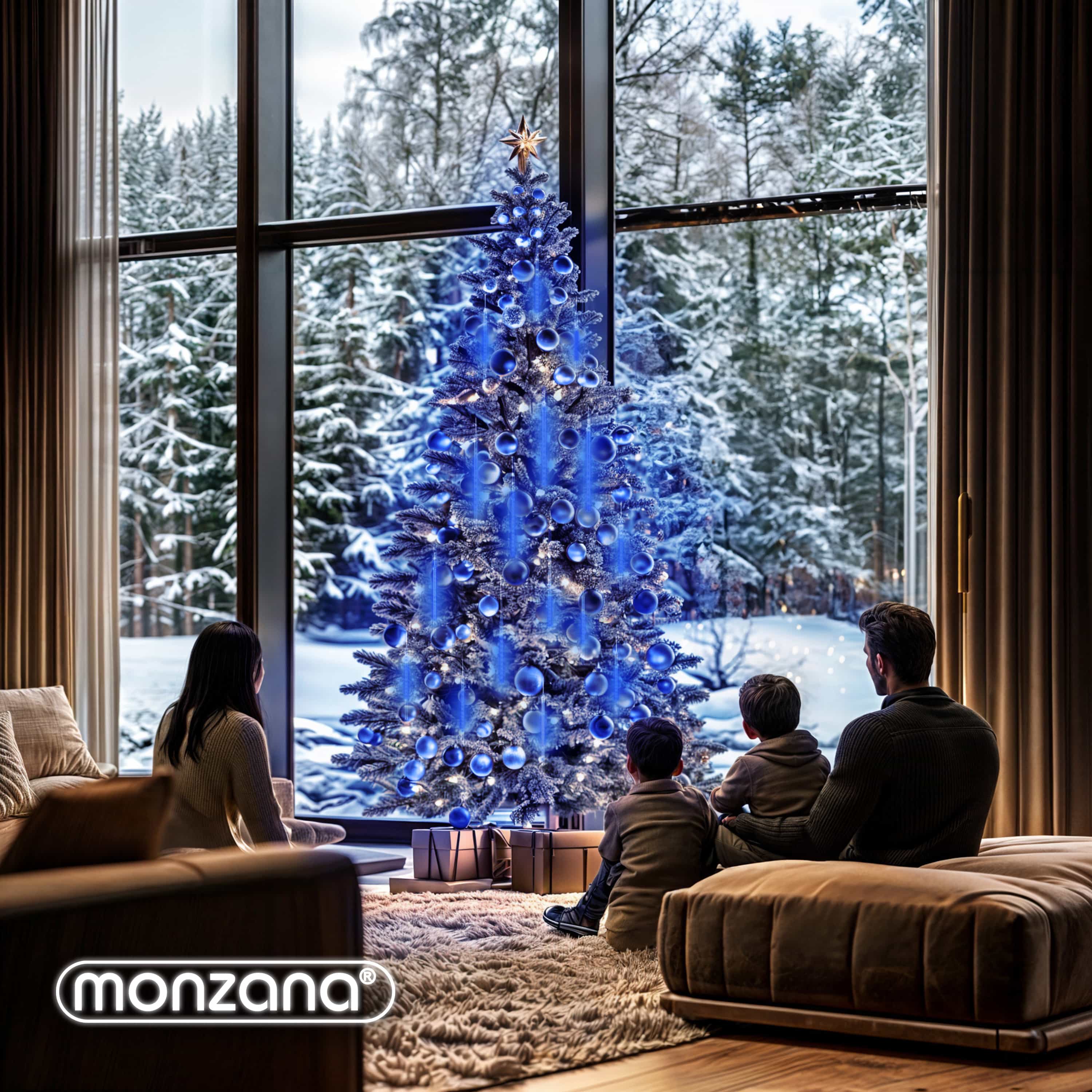 Kerstverlichting\u0020Ijsregen\u0020LED\u0020Lichteffect\u0020Blauw\u00208,6\u0020Meter