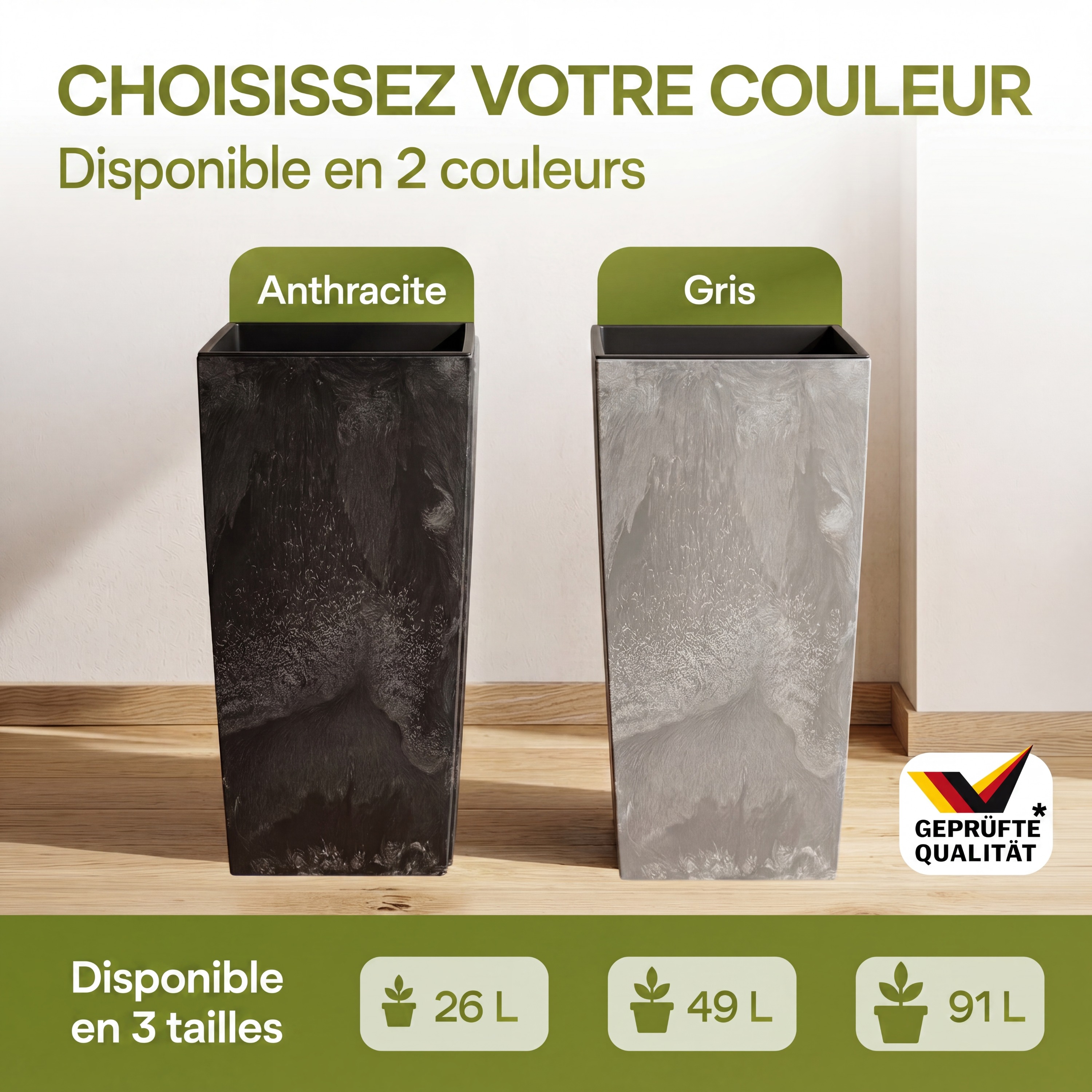 Bloempot\u0020Betonlook\u0020Antraciet\u002026L Bloempot\u0020Betonlook\u0020Antraciet\u002026L