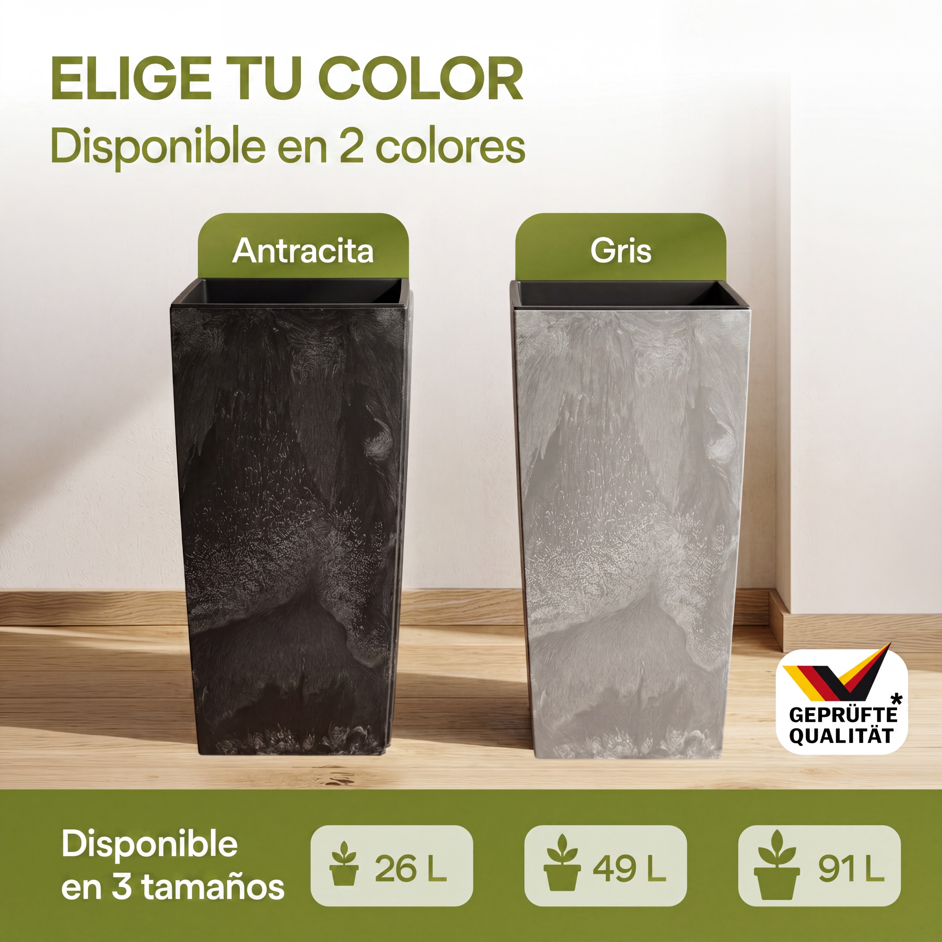Bloempot\u0020Betonlook\u0020Grijs\u002026L Bloempot\u0020Betonlook\u0020Grijs\u002026L