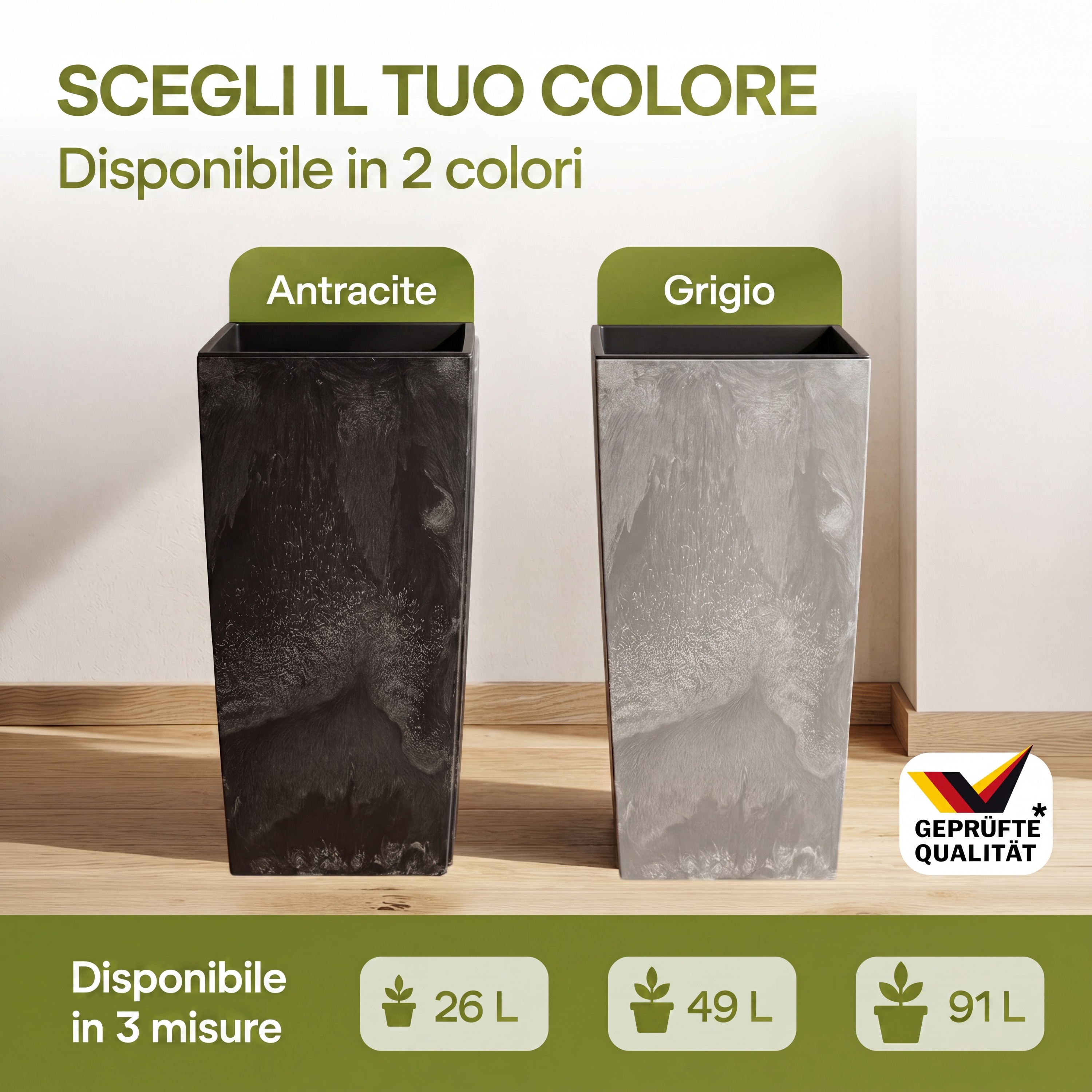 Bloempot\u0020Betonlook\u0020Grijs\u002049L Bloempot\u0020Betonlook\u0020Grijs\u002049L