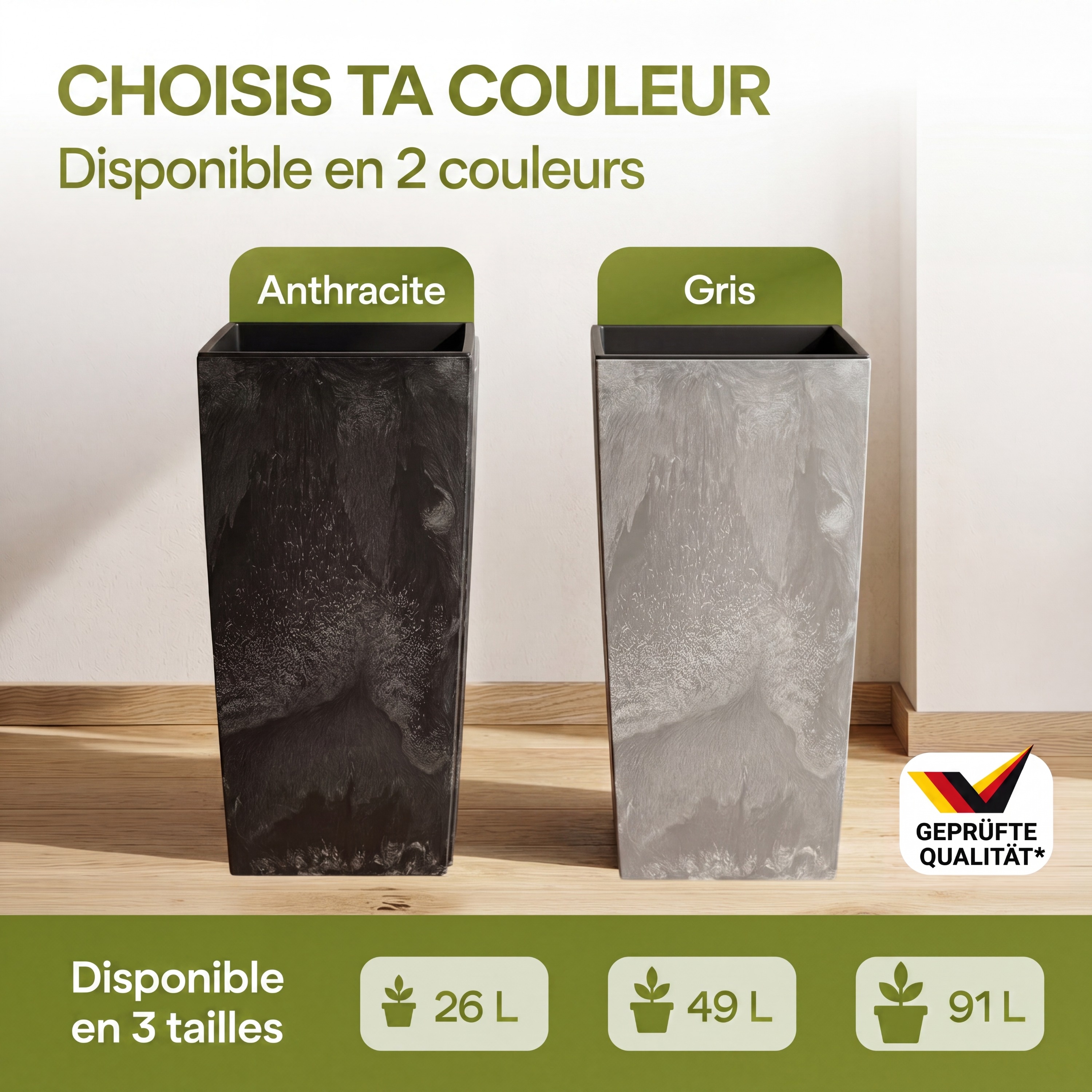 Bloempot\u0020Betonlook\u0020Antraciet\u002091L Bloempot\u0020Betonlook\u0020Antraciet\u002091L