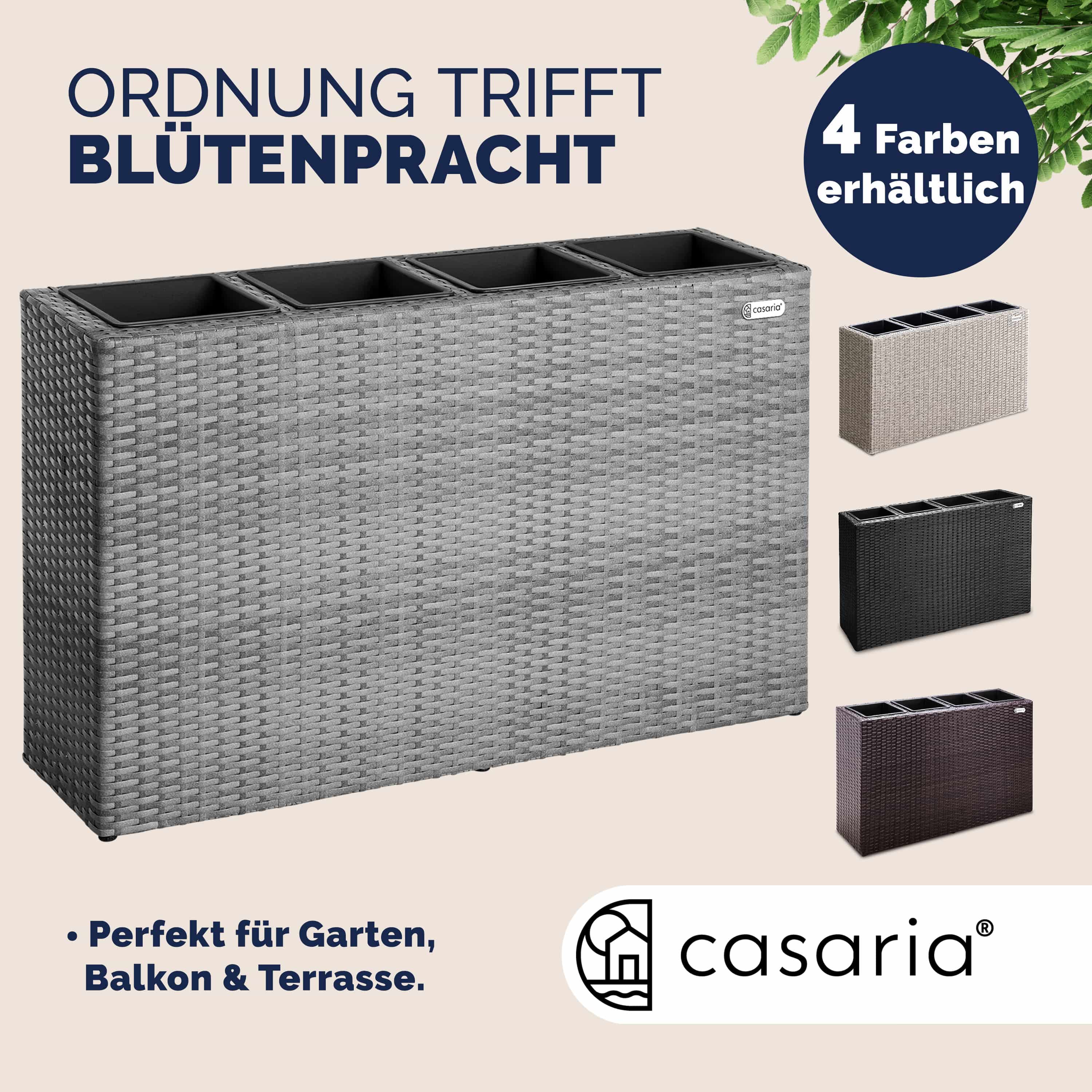 Hoge\u0020Plantenbak\u0020Grijs\u0020Kunststof\u002095x27x60cm Hoge\u0020Plantenbak\u0020Grijs\u0020Kunststof\u002095x27x60cm