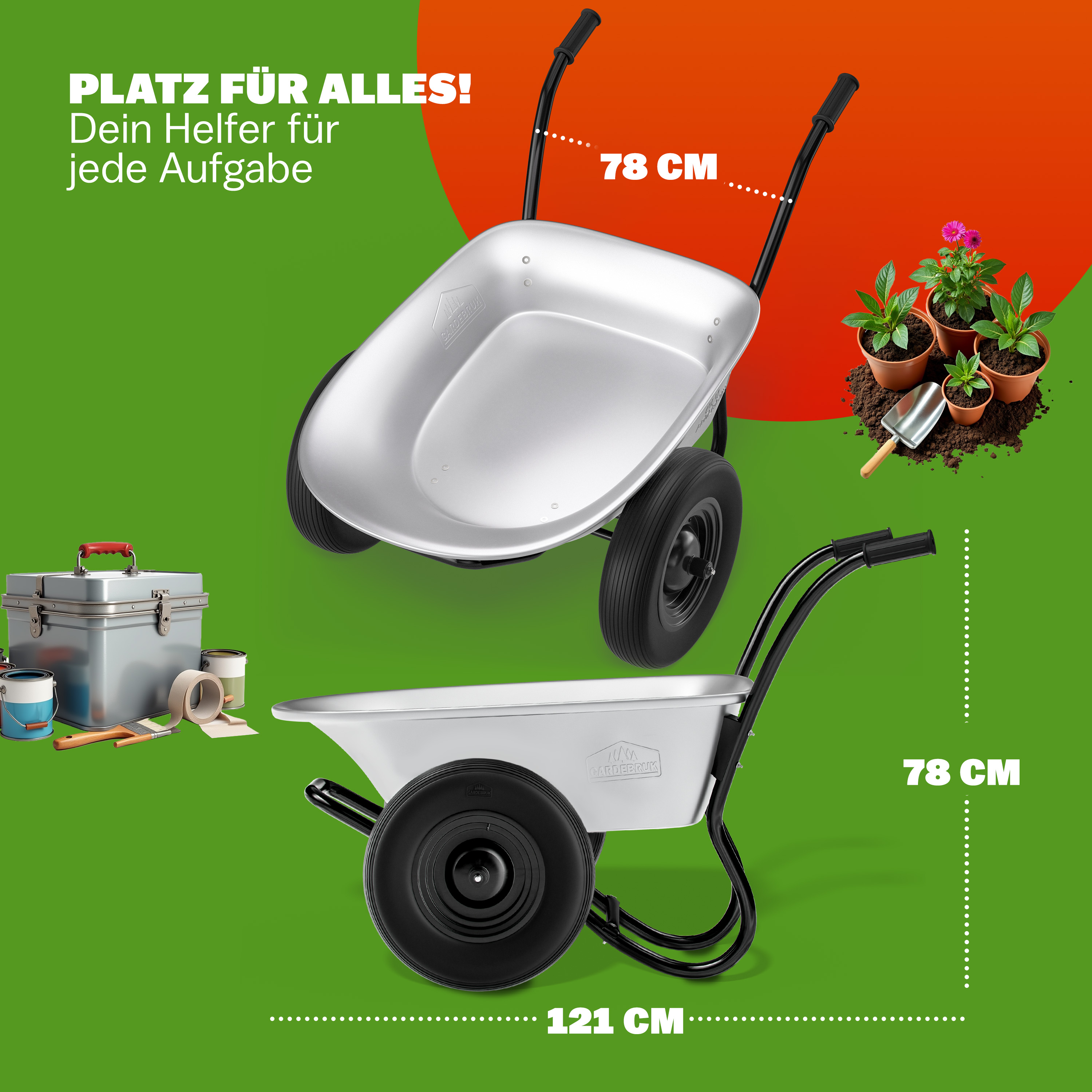 Kruiwagen\u0020Metaal\u0020100L\u0020max\u0020150kg Kruiwagen\u0020Metaal\u0020100L\u0020max\u0020150kg